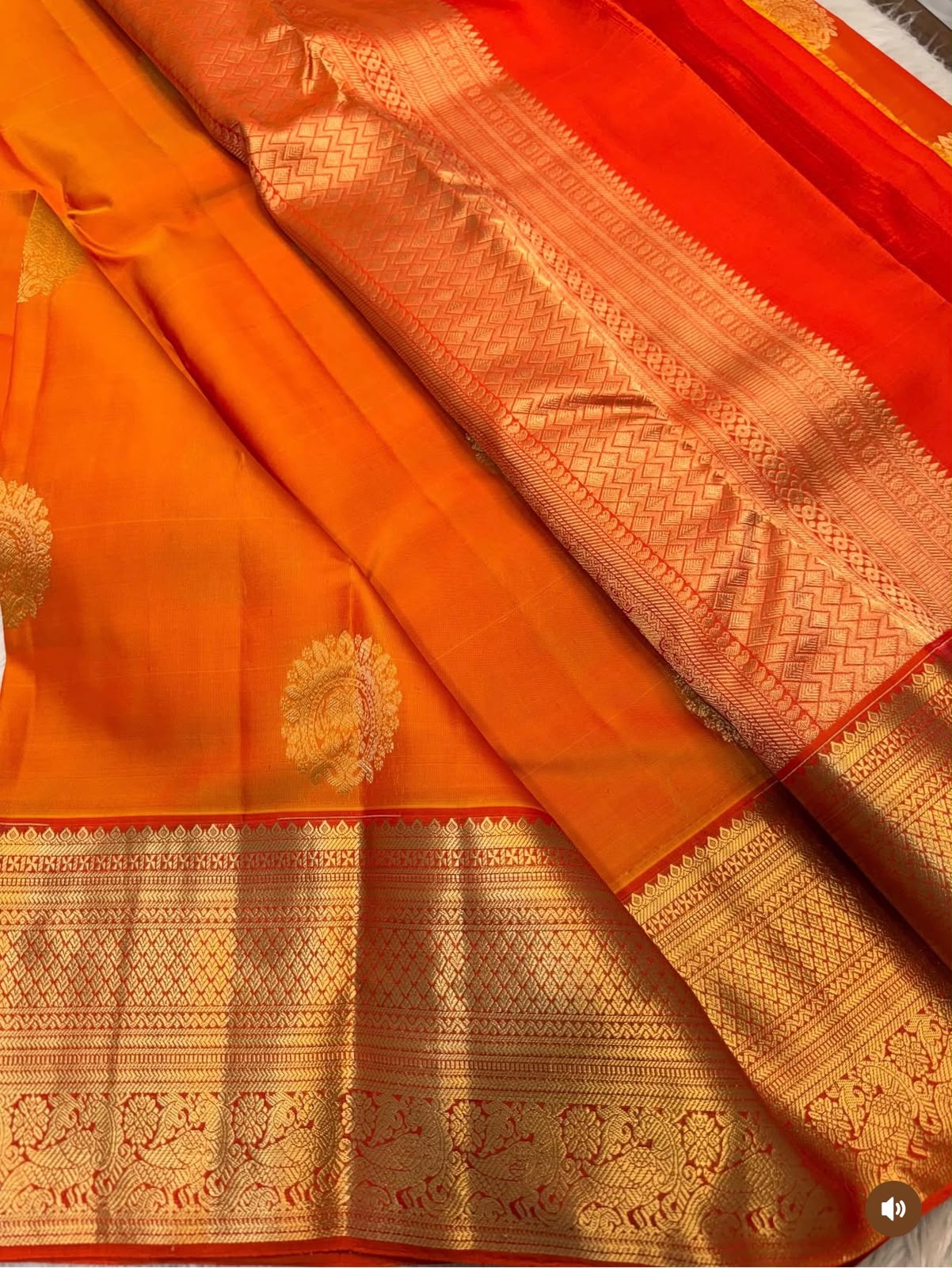 KANCHIPURAM PURE SILK SAREE | SILKMARK® CERTIFIED - MANGO YELLOW