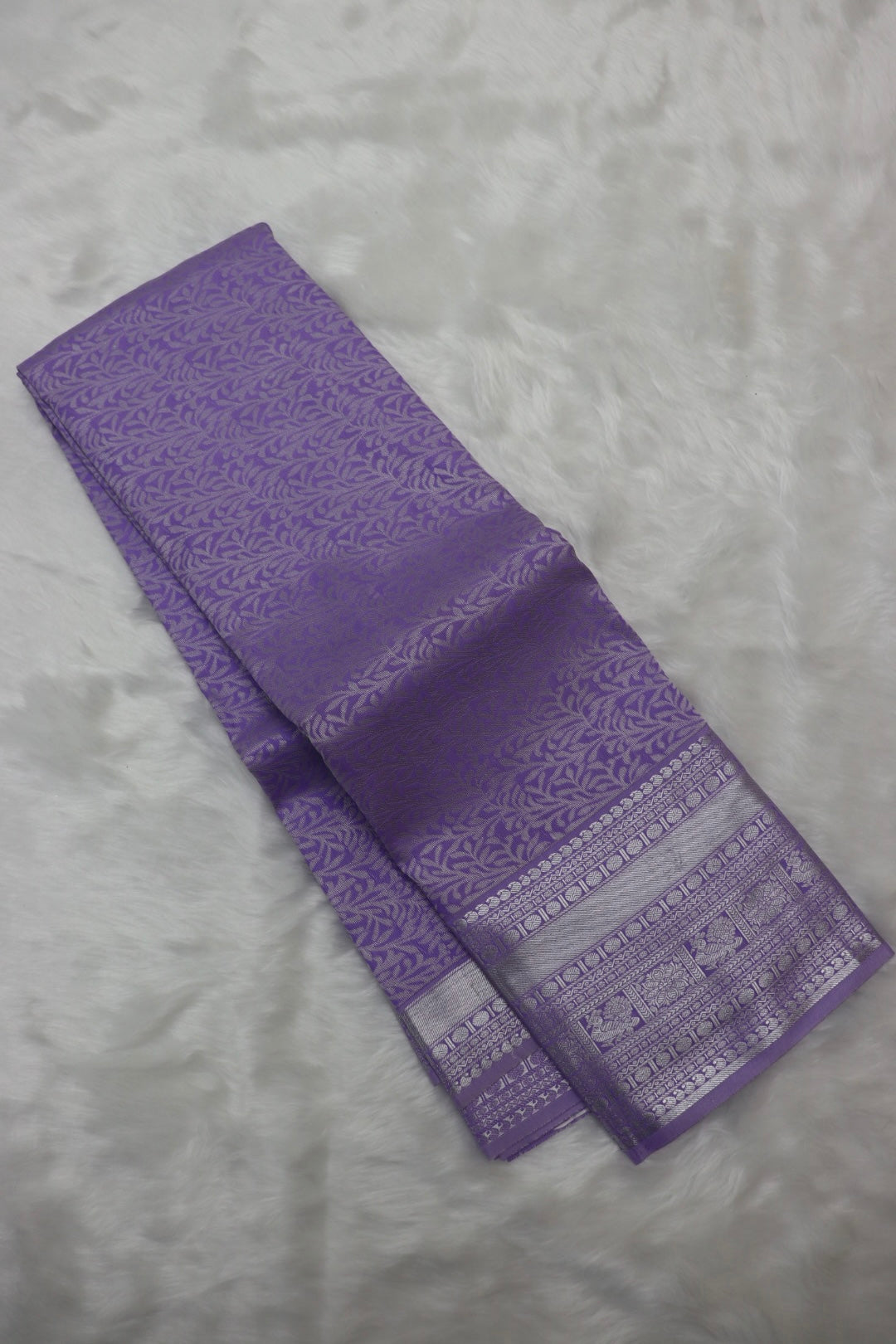 PREMIUM SEMI KANCHI SILK SAREE - LAVENDER