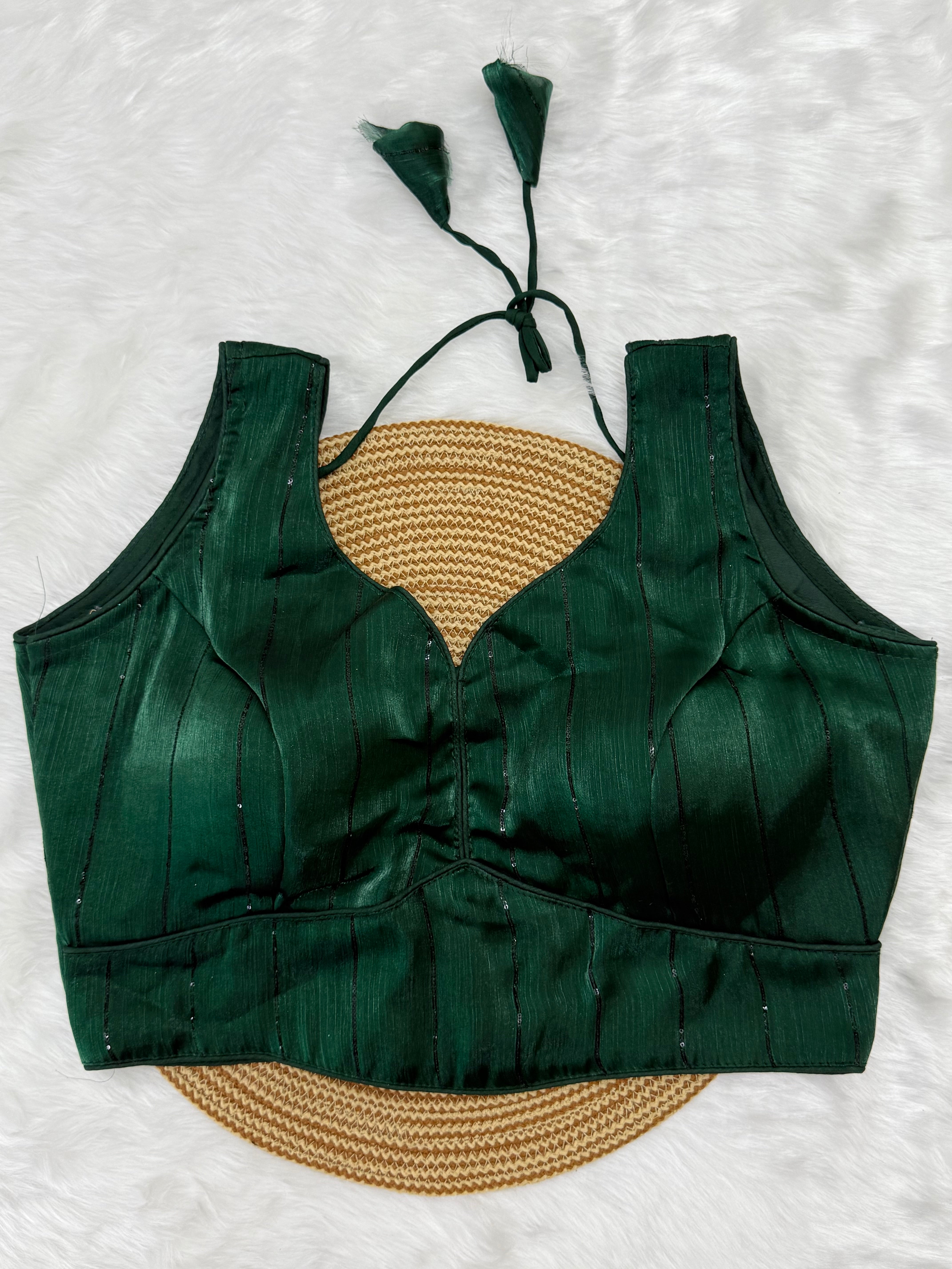 FANCY READYMADE SLEEVELESS BLOUSE