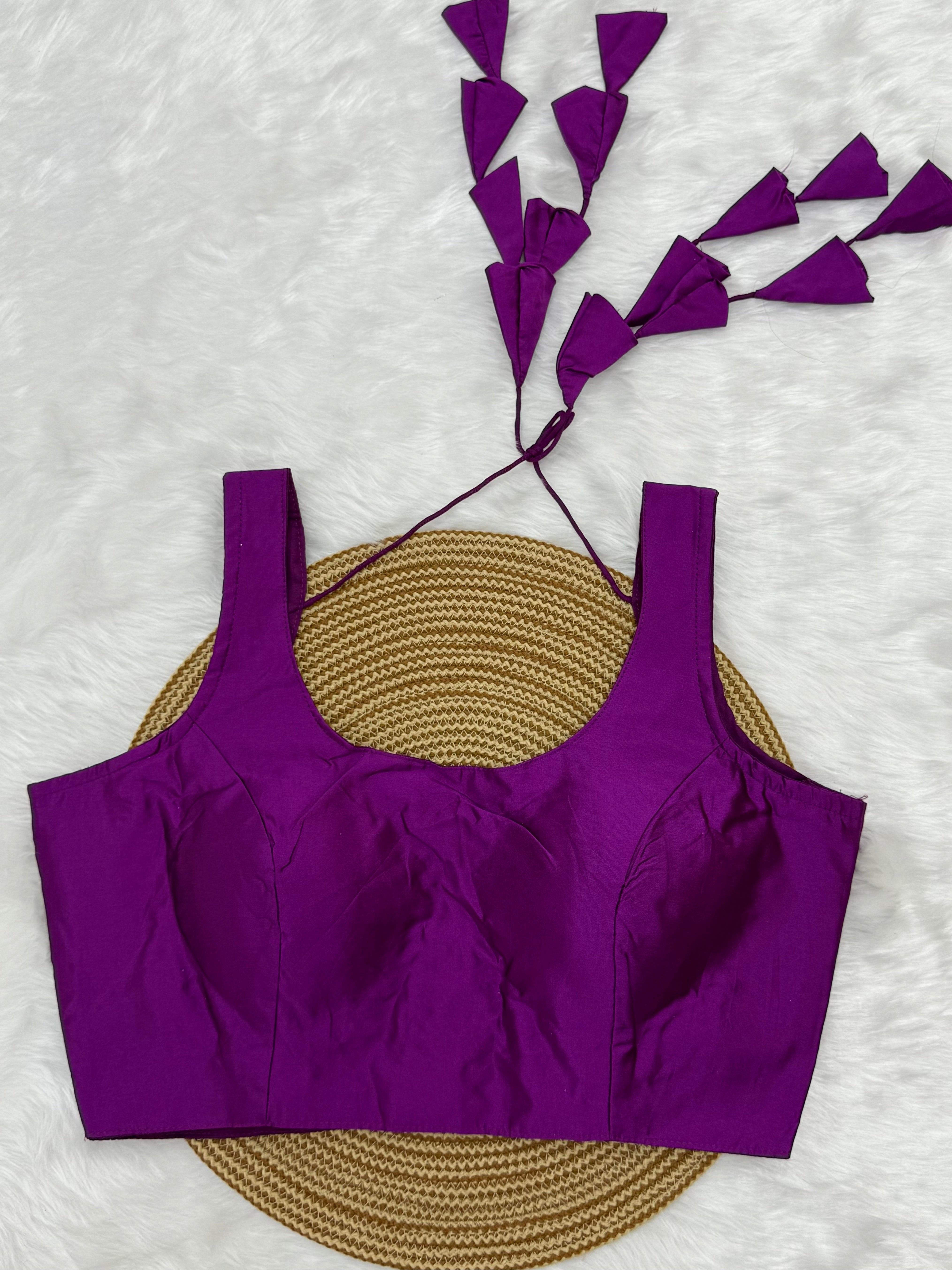 DESIGNER READYMADE SLEEVELESS BLOUSE
