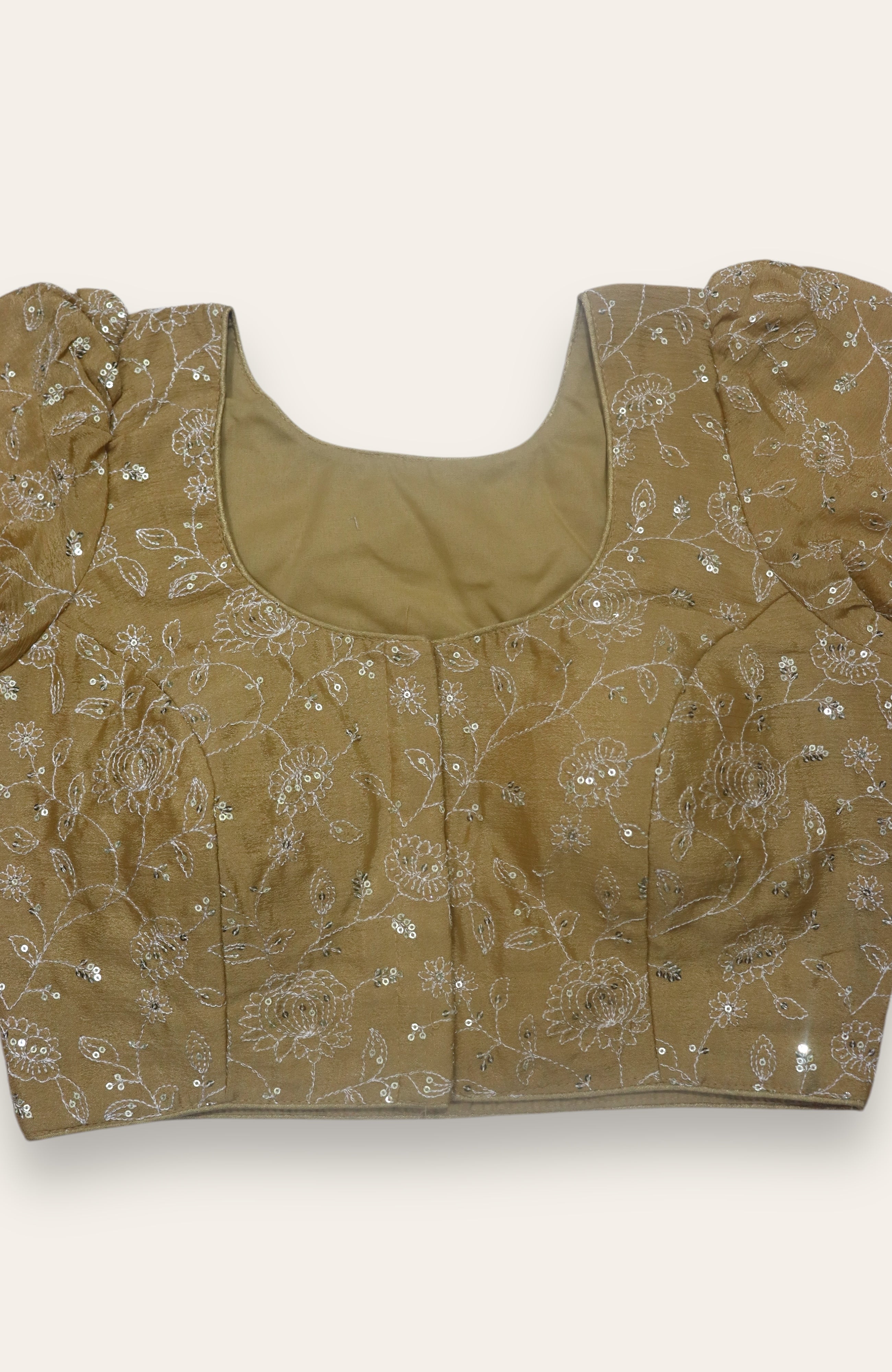 FANCY READYMADE BLOUSE - CREAM