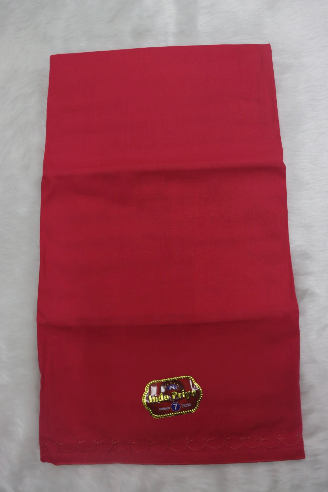 WOMEN'S COTTON INSKIRT/SAREE PETTICOATS/UNDER SKIRT - RUBY RED