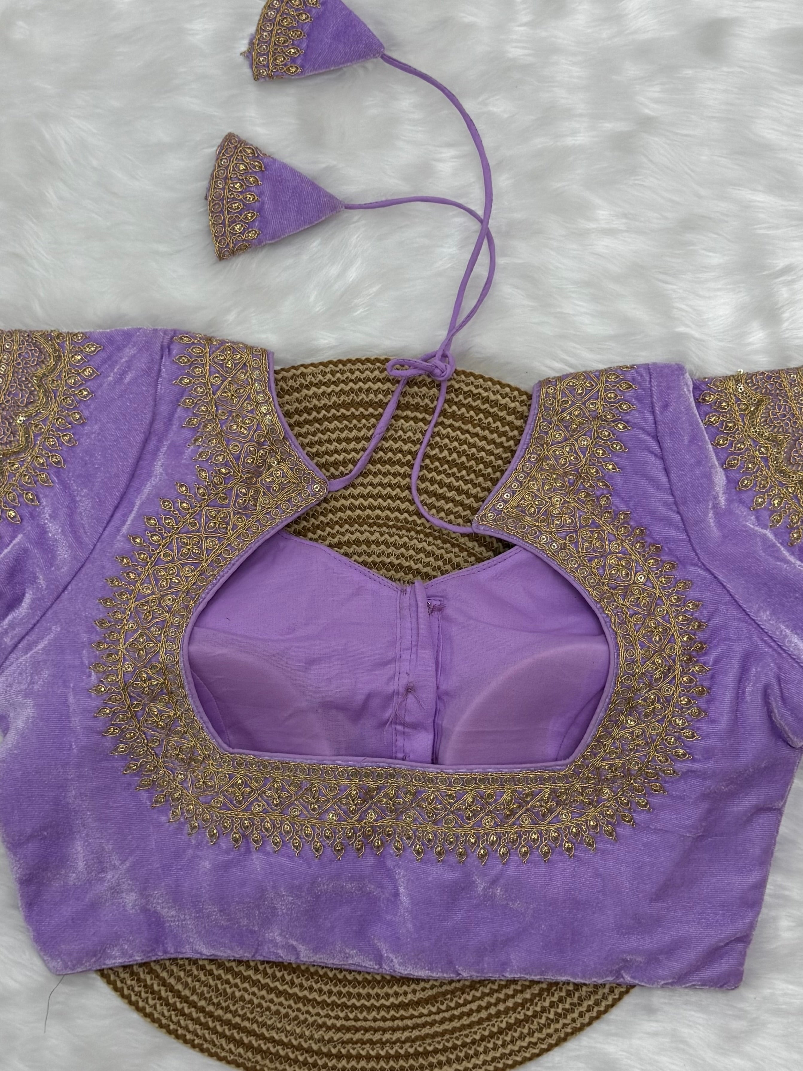 AARI WORK READYMADE SAREE BLOUSE