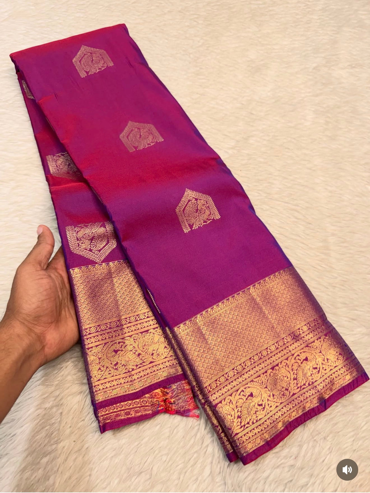 PREMIUM SEMI KANCHI SILK SAREE - VAADAMALLI