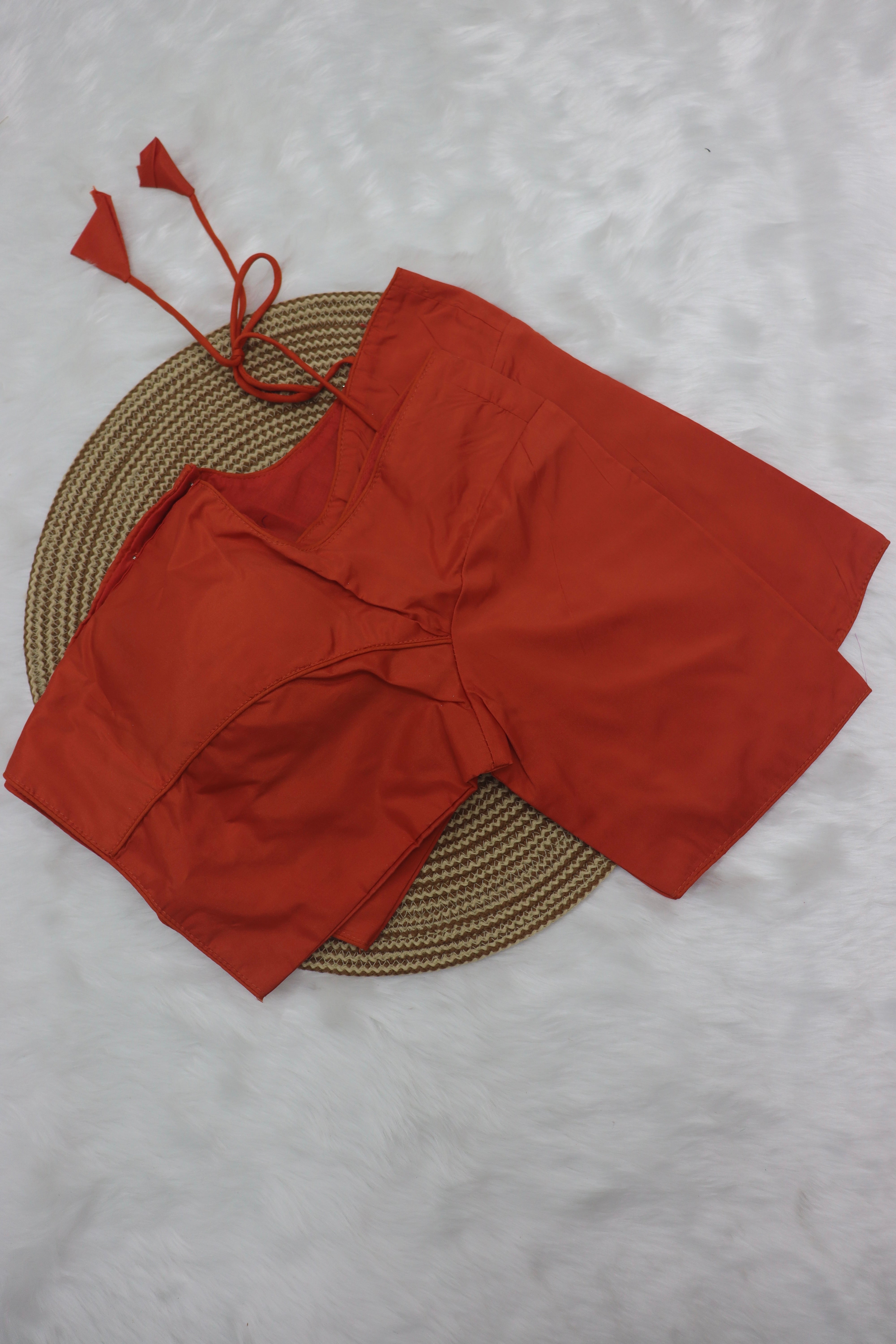 PLAIN READYMADE SAREE BLOUSE