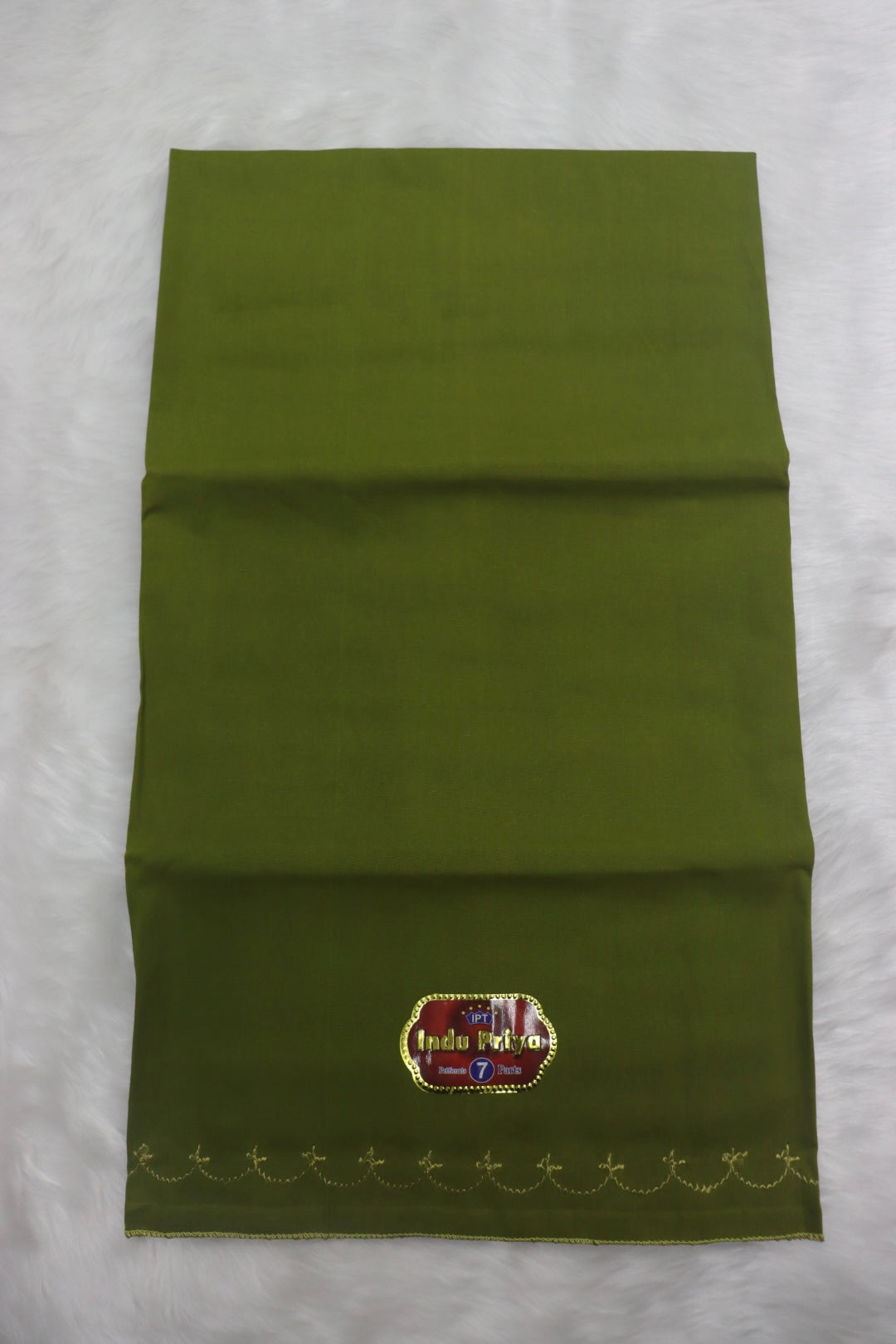 WOMEN'S COTTON INSKIRT/SAREE PETTICOATS/UNDER SKIRT -OLIVE GREEN