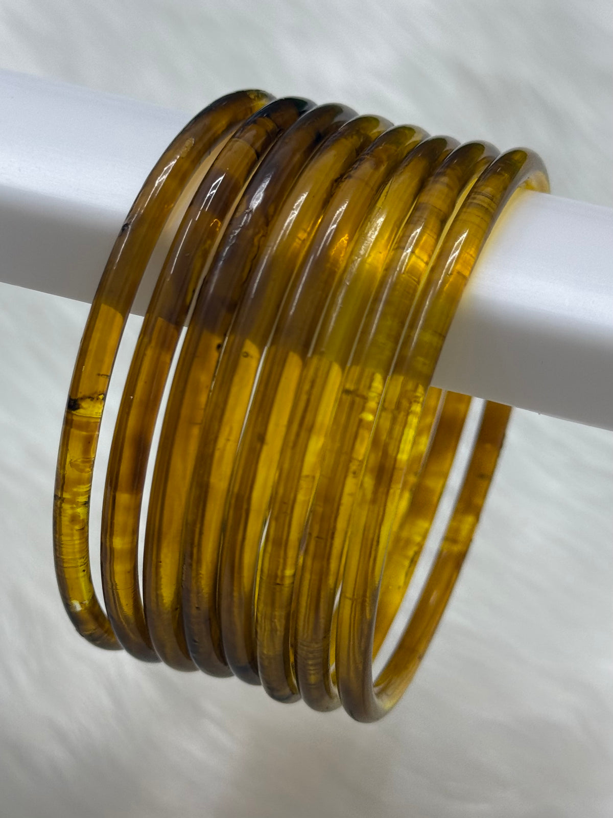 TRENDING JELLY GLASS BANGLES PACK OF 10