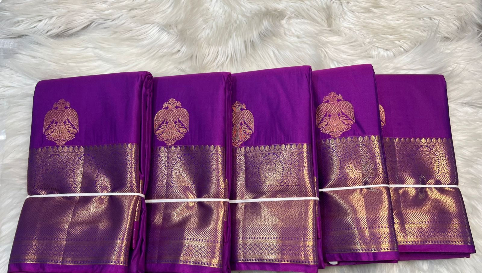 PREMIUM SEMI KANCHI SILK SAREE - PHLOX