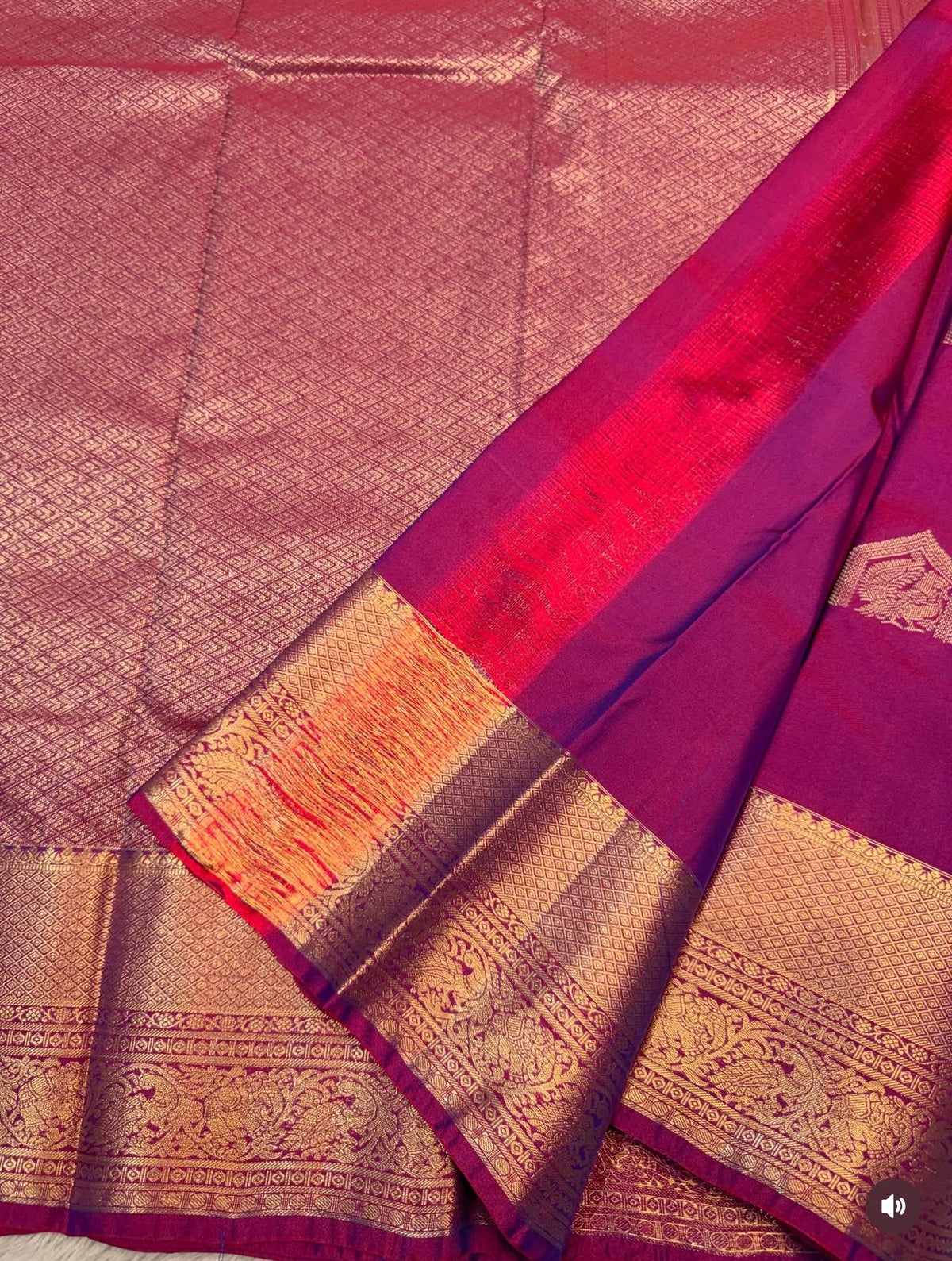 PREMIUM SEMI KANCHI SILK SAREE - VAADAMALLI