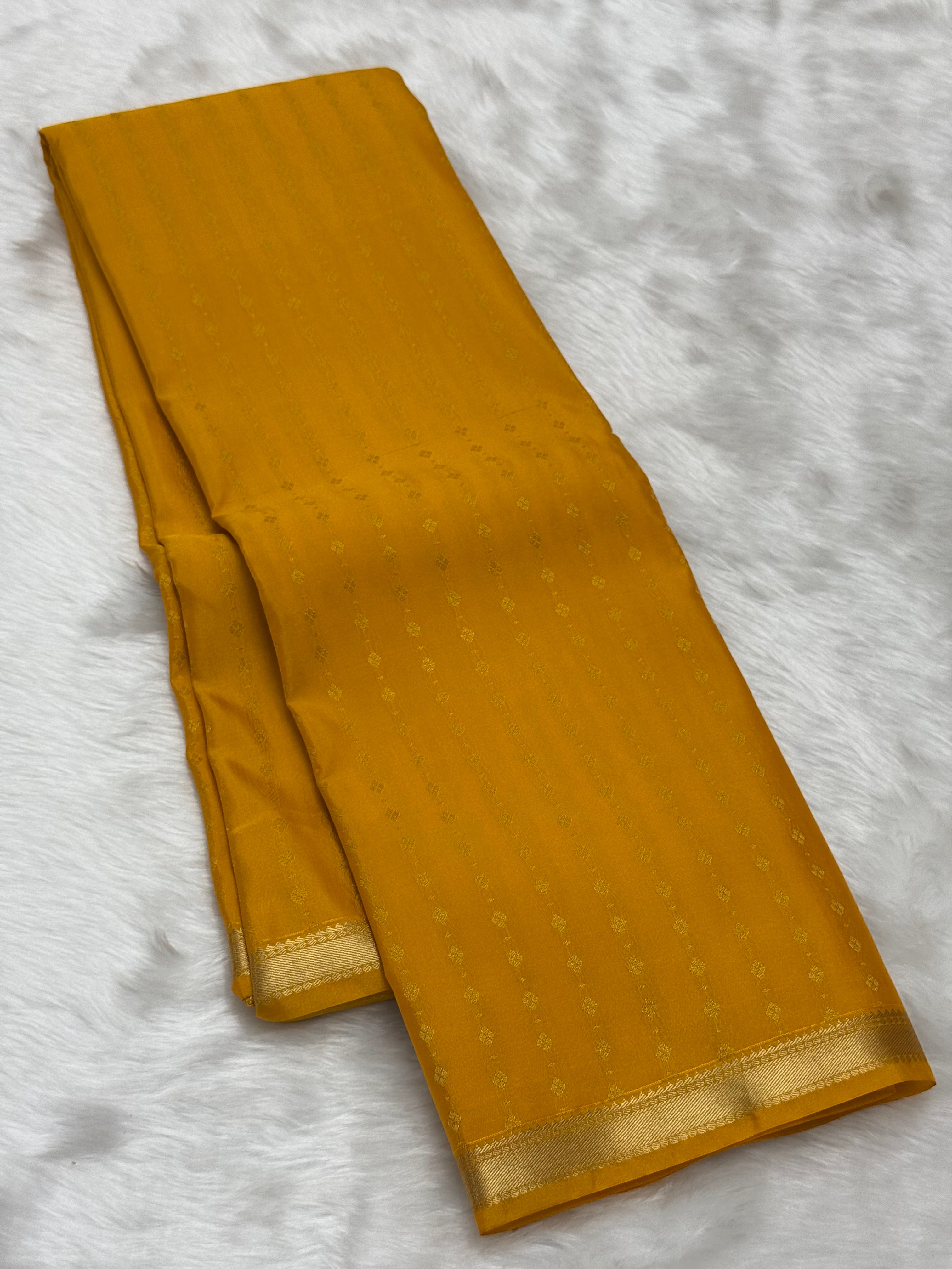 PREMIUM SEMI KANCHI SILK SAREE - BUMBLEBEE