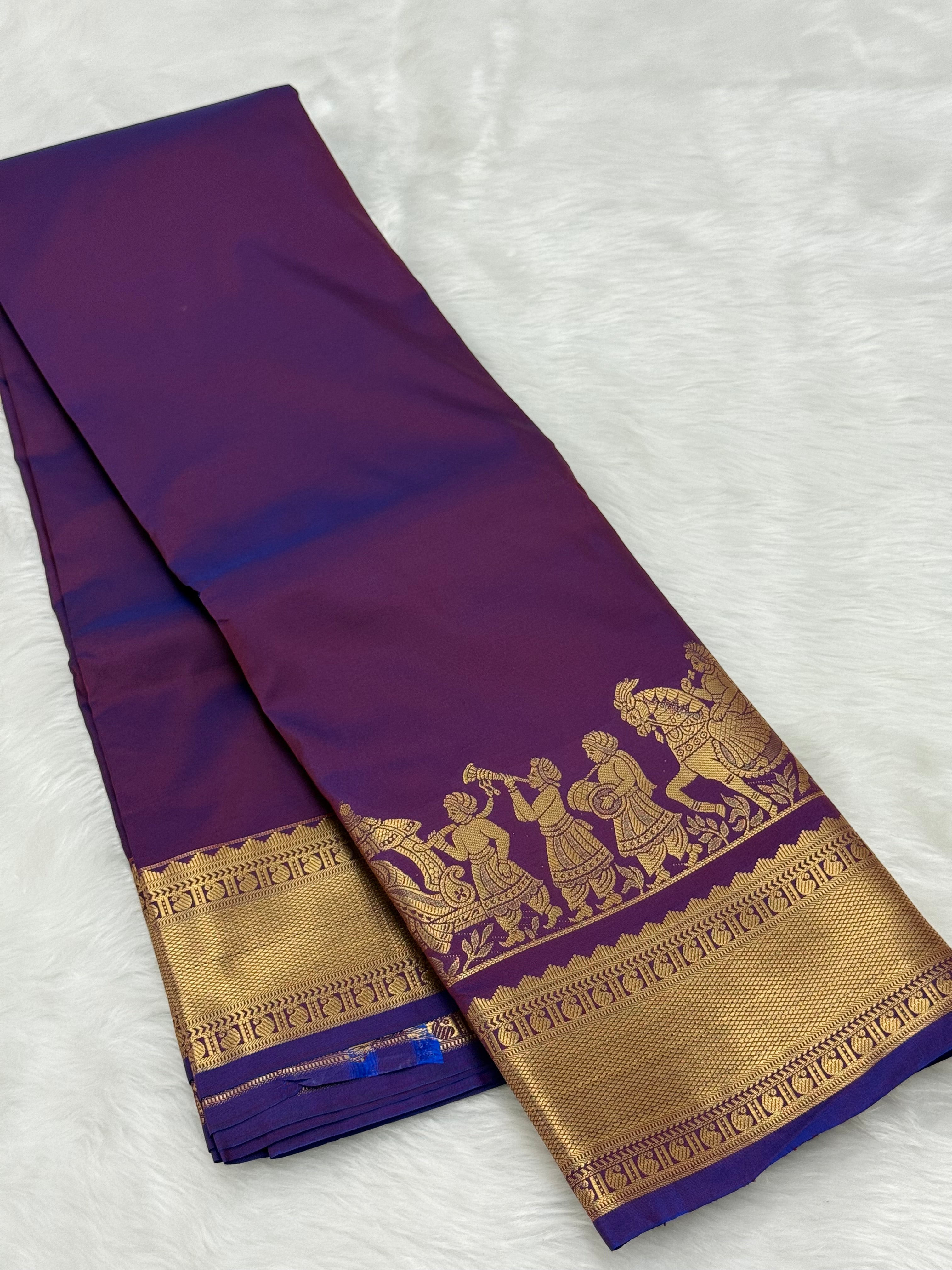 TRENDING PALLAKU DESIGN SOFT SILK SAREE - LOLLIPOP