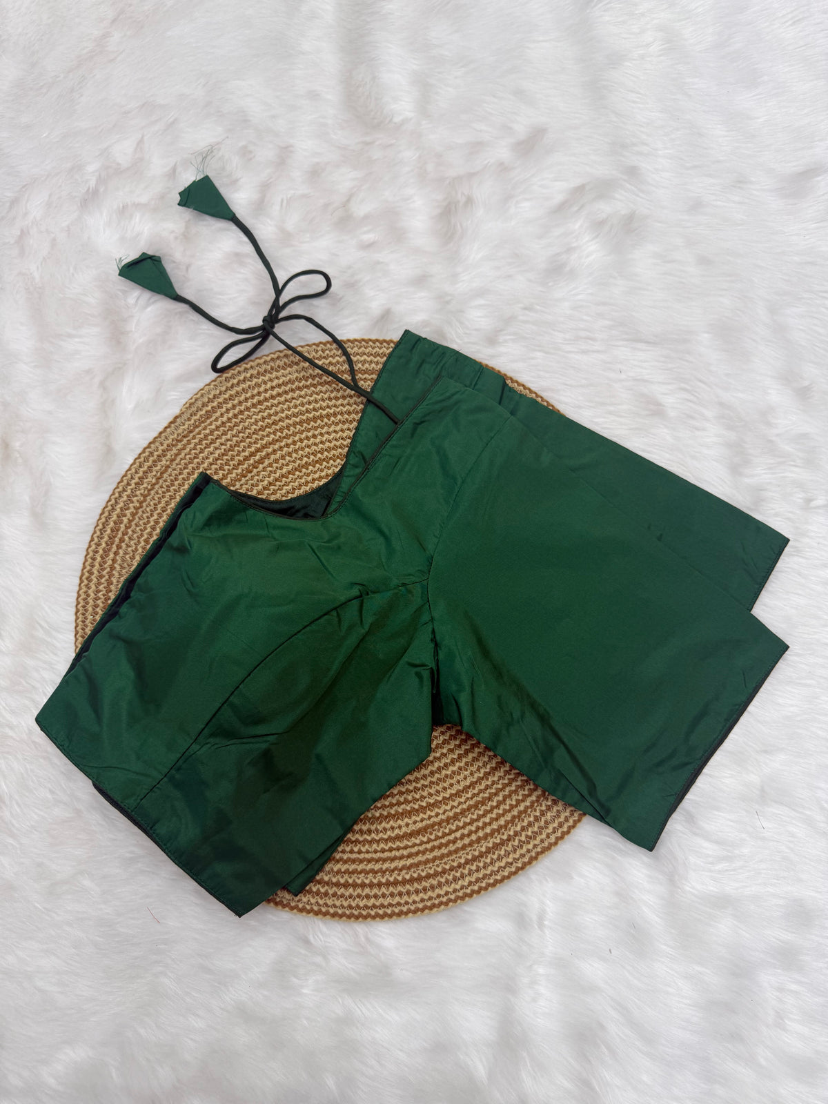 PLAIN SILK READY TO WEAR SAREE BLOUSE - SACRAMENTO