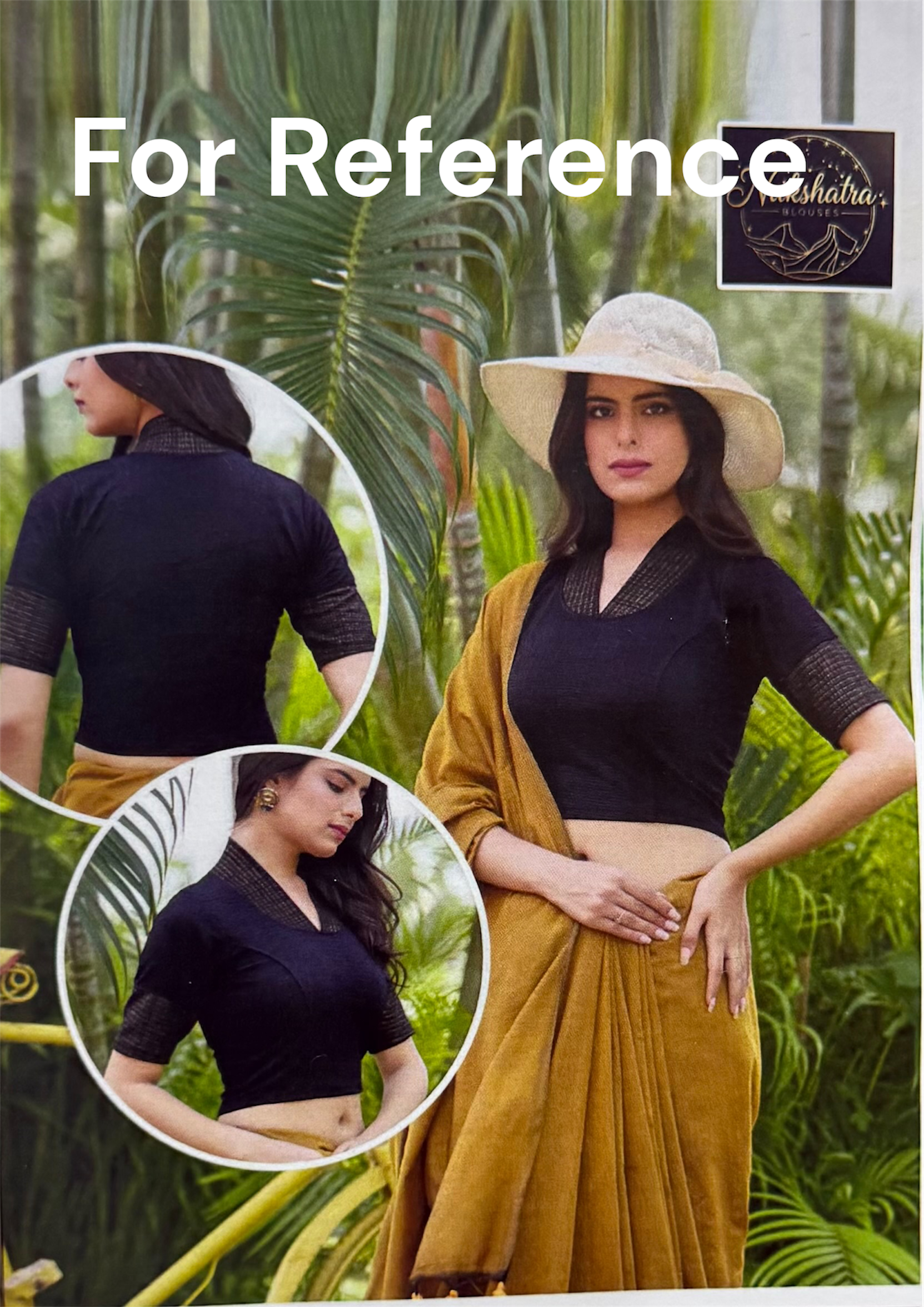 DESIGNER STRETCHABLE BLOUSE - GREEN