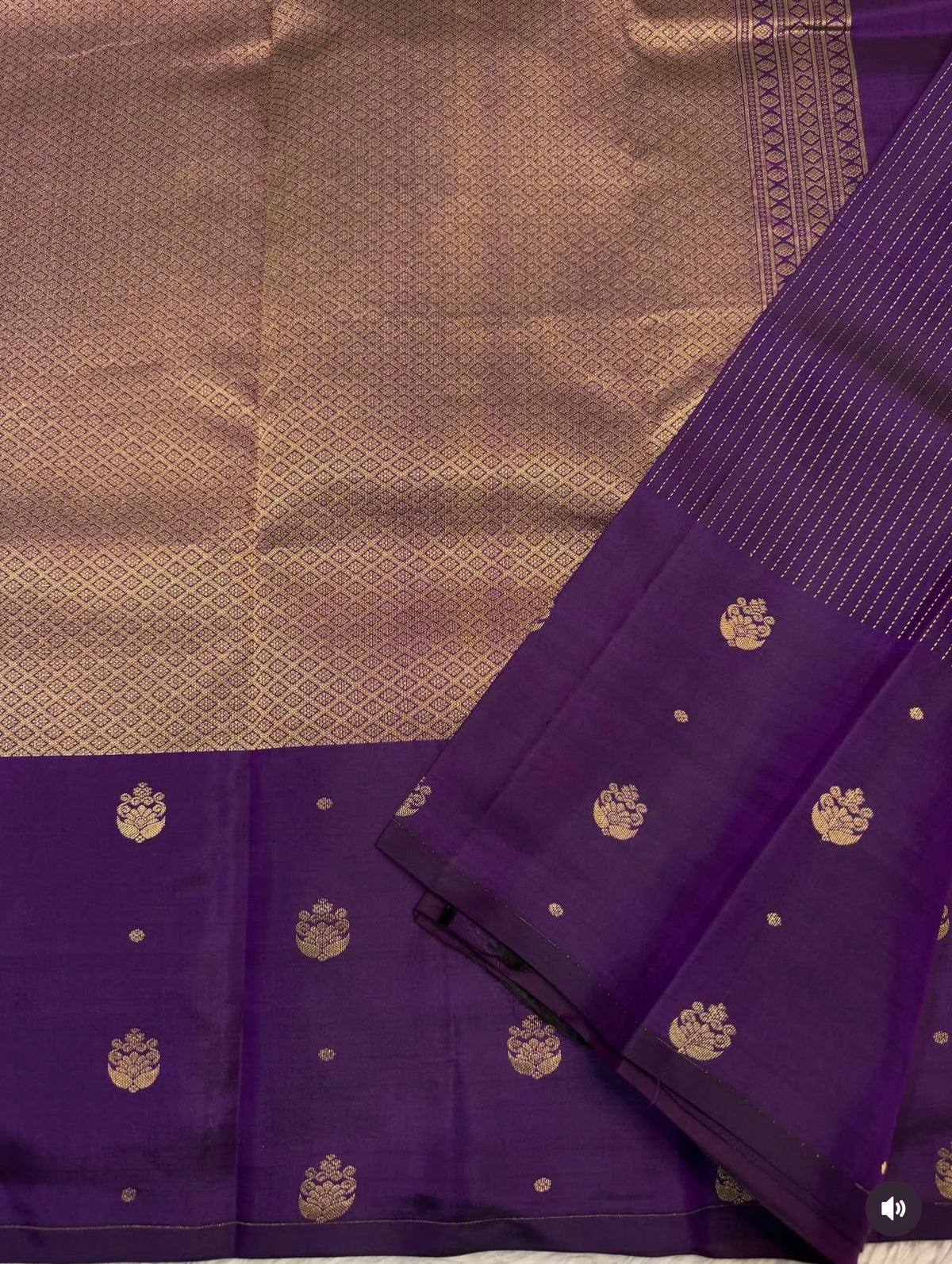 KANCHIPURAM PURE SILK SAREE | SILKMARK® CERTIFIED - ROYAL PURPLE