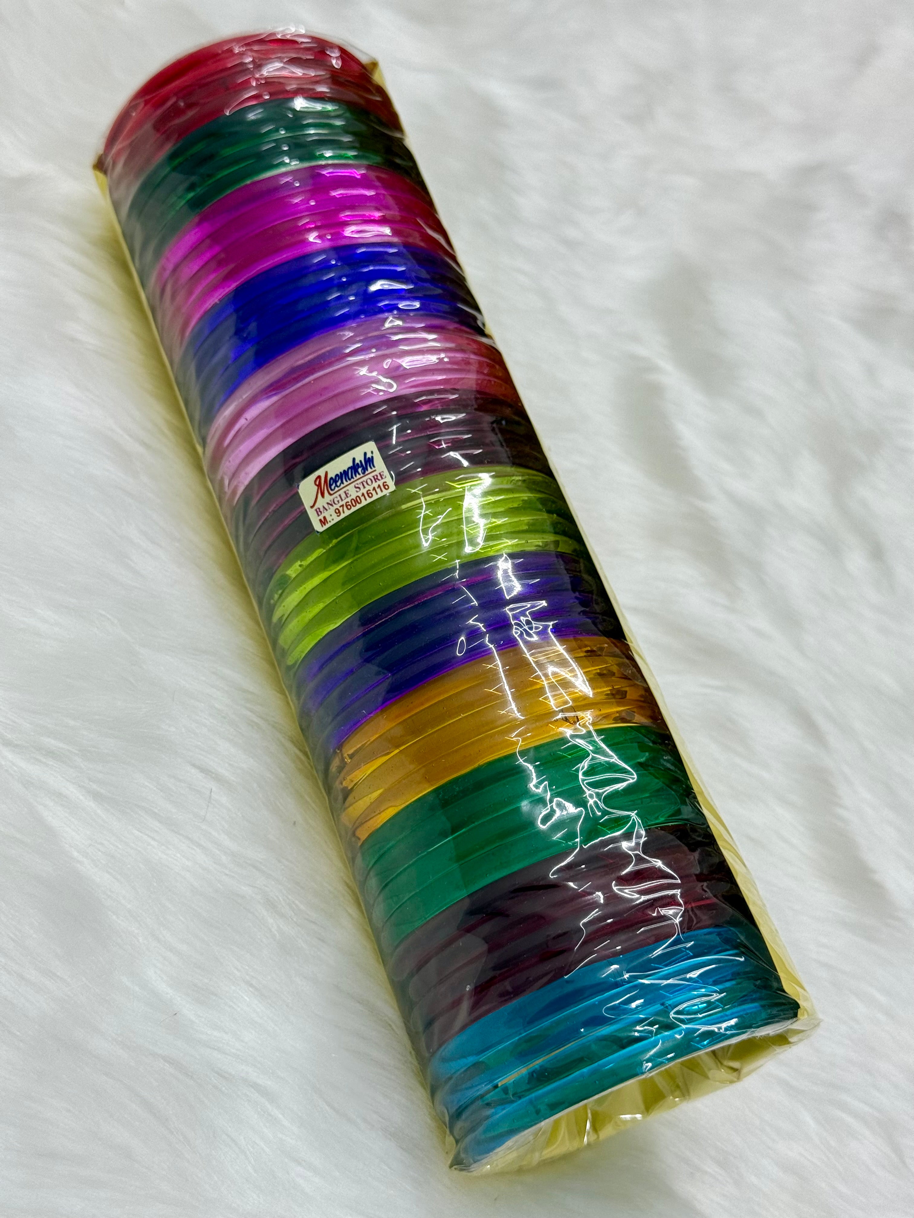 VIRAL TRENDING JELLY BANGLES - 12 COLOURS ( BOX OF 36 PCS)