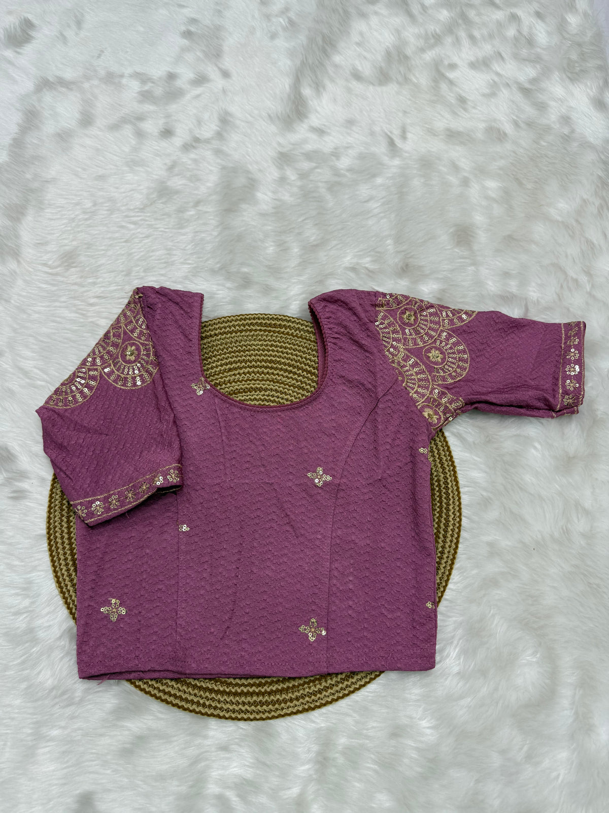 DESIGNER STRETCHABLE BLOUSE - PINK