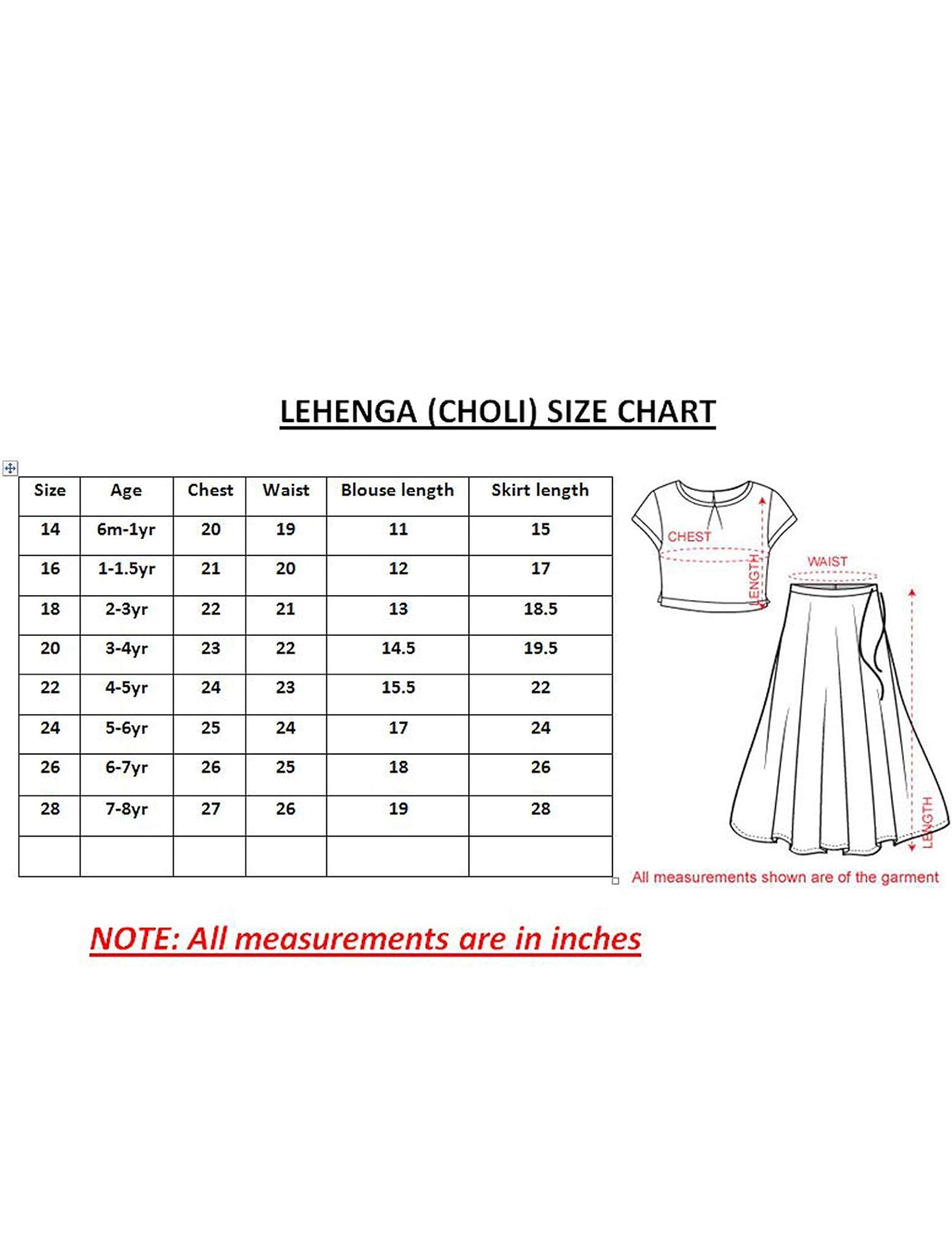 KIDS GIRLS FLARED NET SLEEVELESS LEHENGA CHOLI SET - MAGENTA & ORANGE