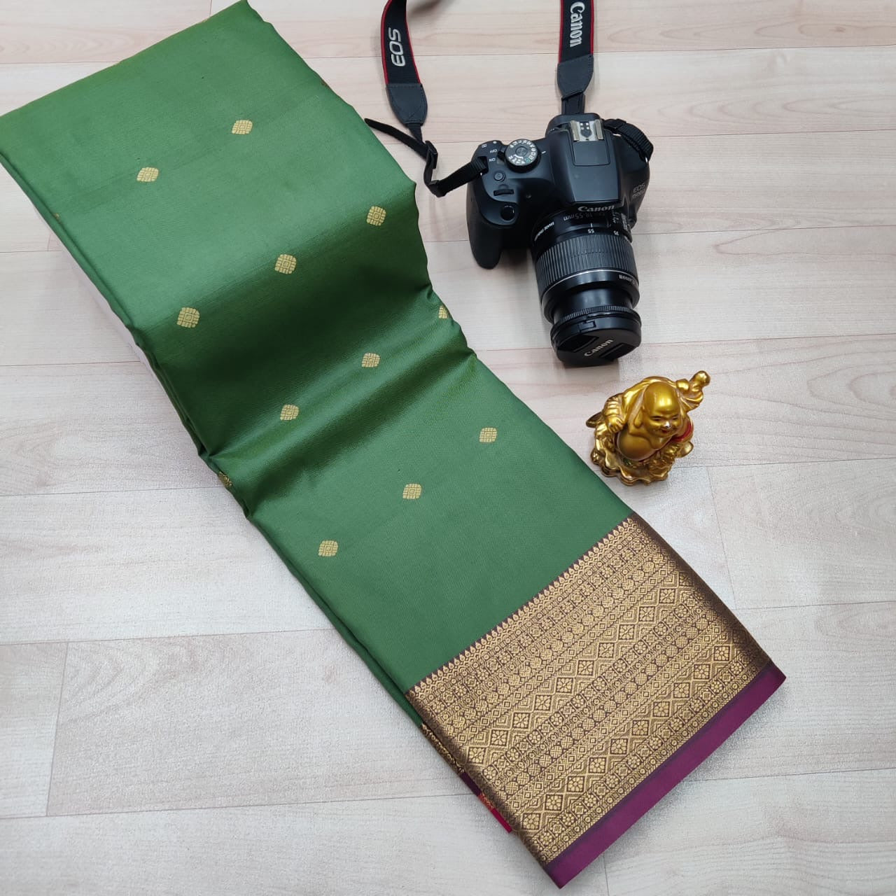 GLOSS & GRACE SILK SOFTY - HUNTER GREEN