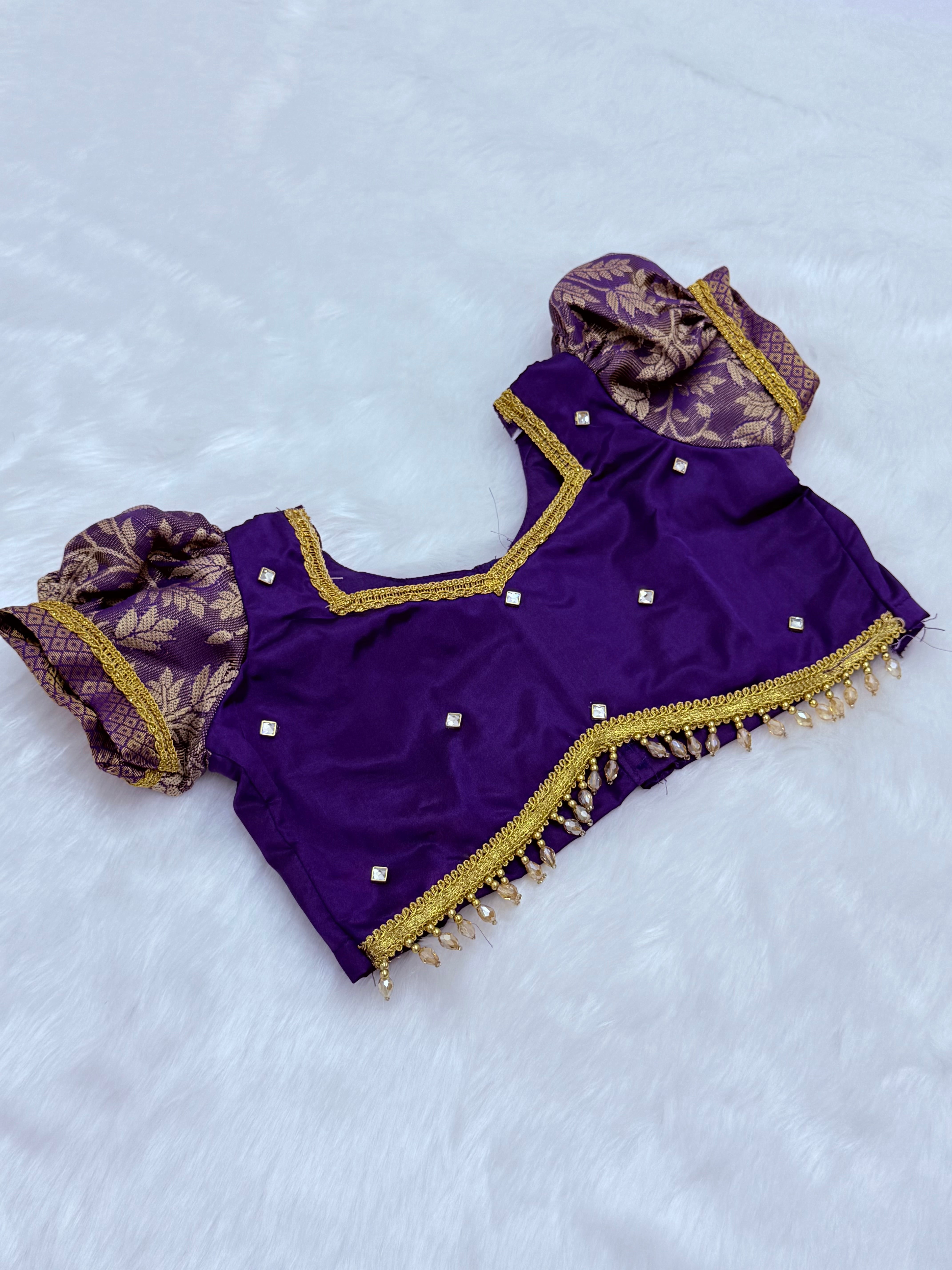 GIRL'S PATTU PAVADAI/READYMADE LEHENGA CHOLI SET