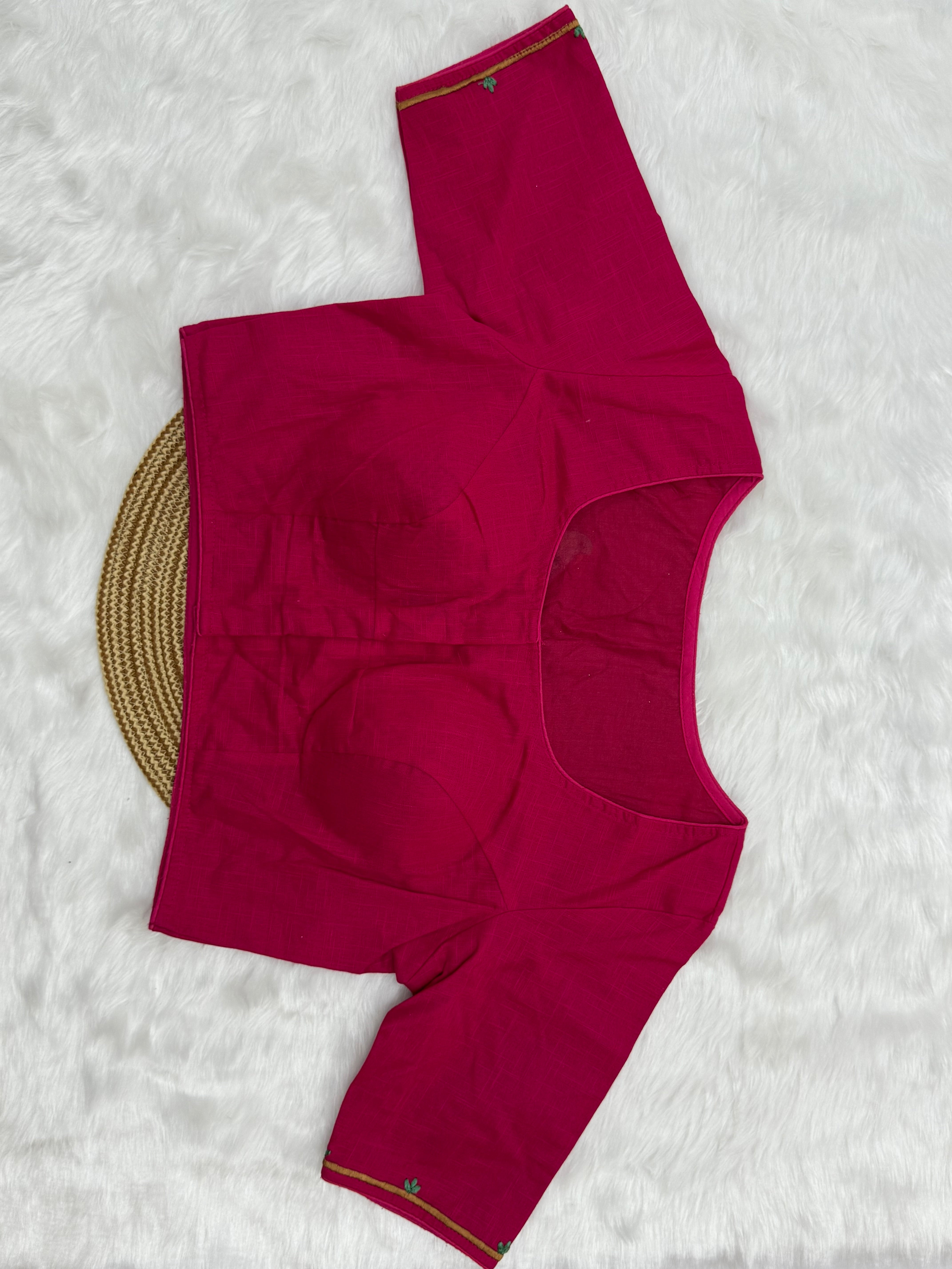 TRENDY EMBROIDERY WORK READYMADE BLOUSE