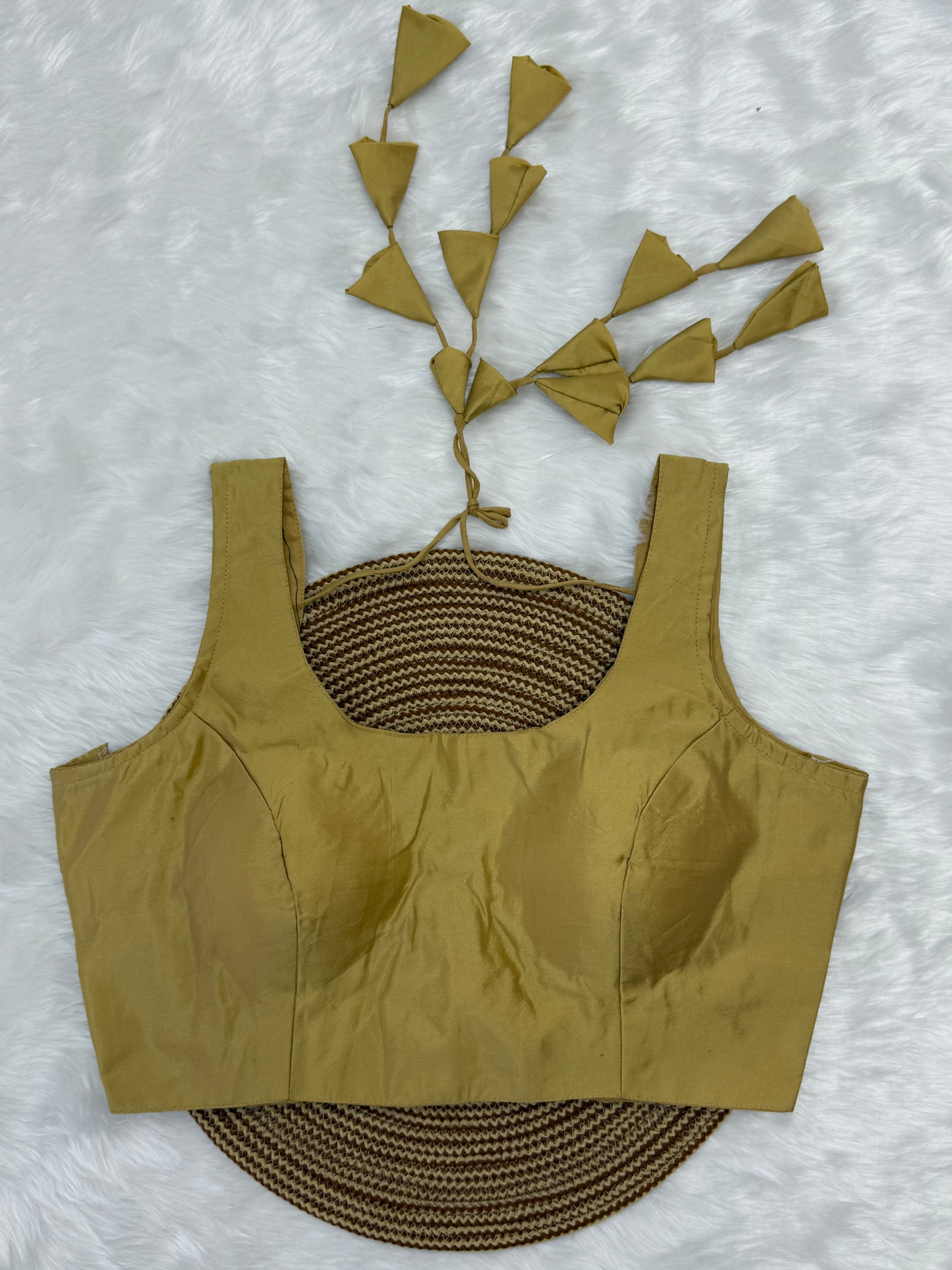 DESIGNER READYMADE SLEEVELESS BLOUSE