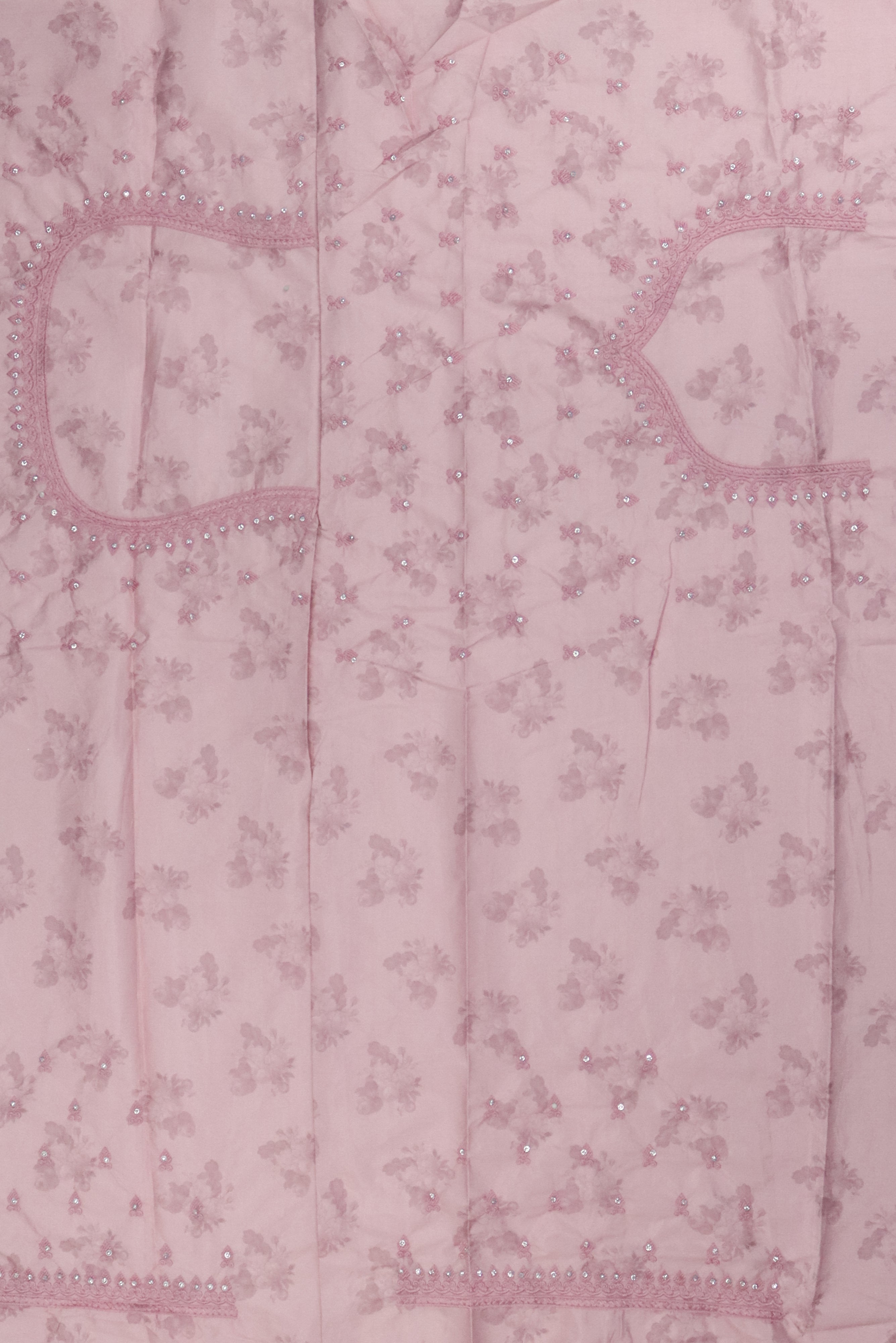 WOMEN'S BLUSH PINK SEMI STITCHED LEHENGA CHOLI WITH DUPATTA GRABO365