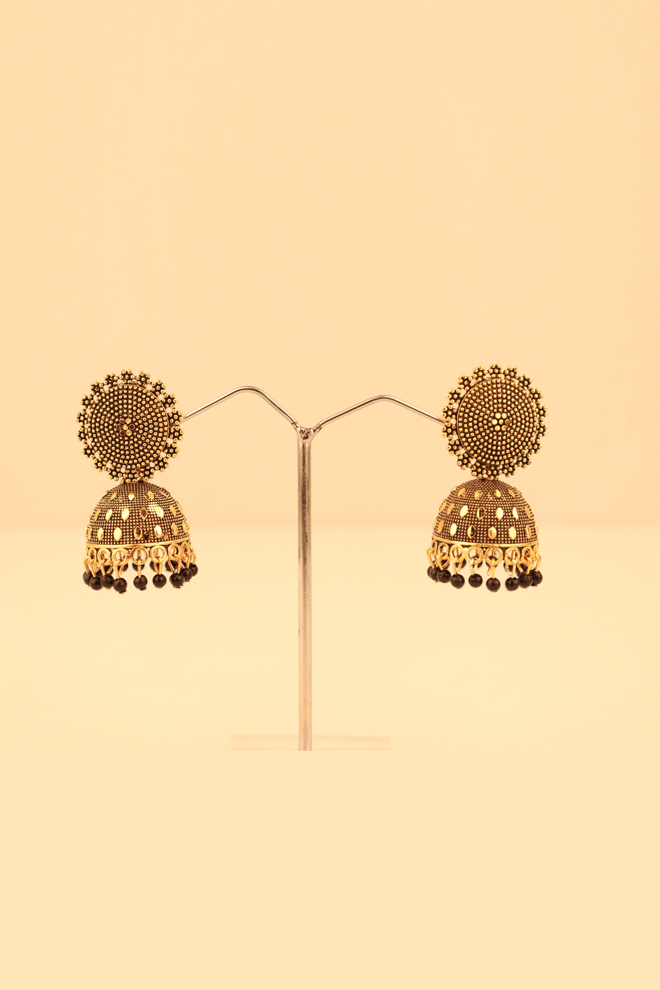 TRADITIONAL FANCY JHUMKA EARRINGS GRABO365