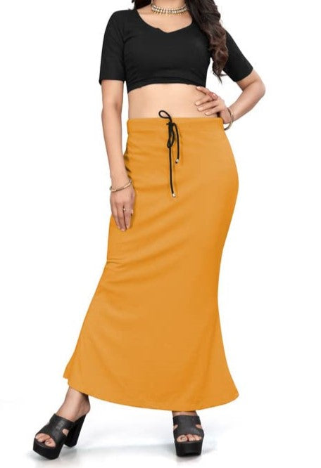 SAREE SHAPE WEAR - MUSTARD GRABO365