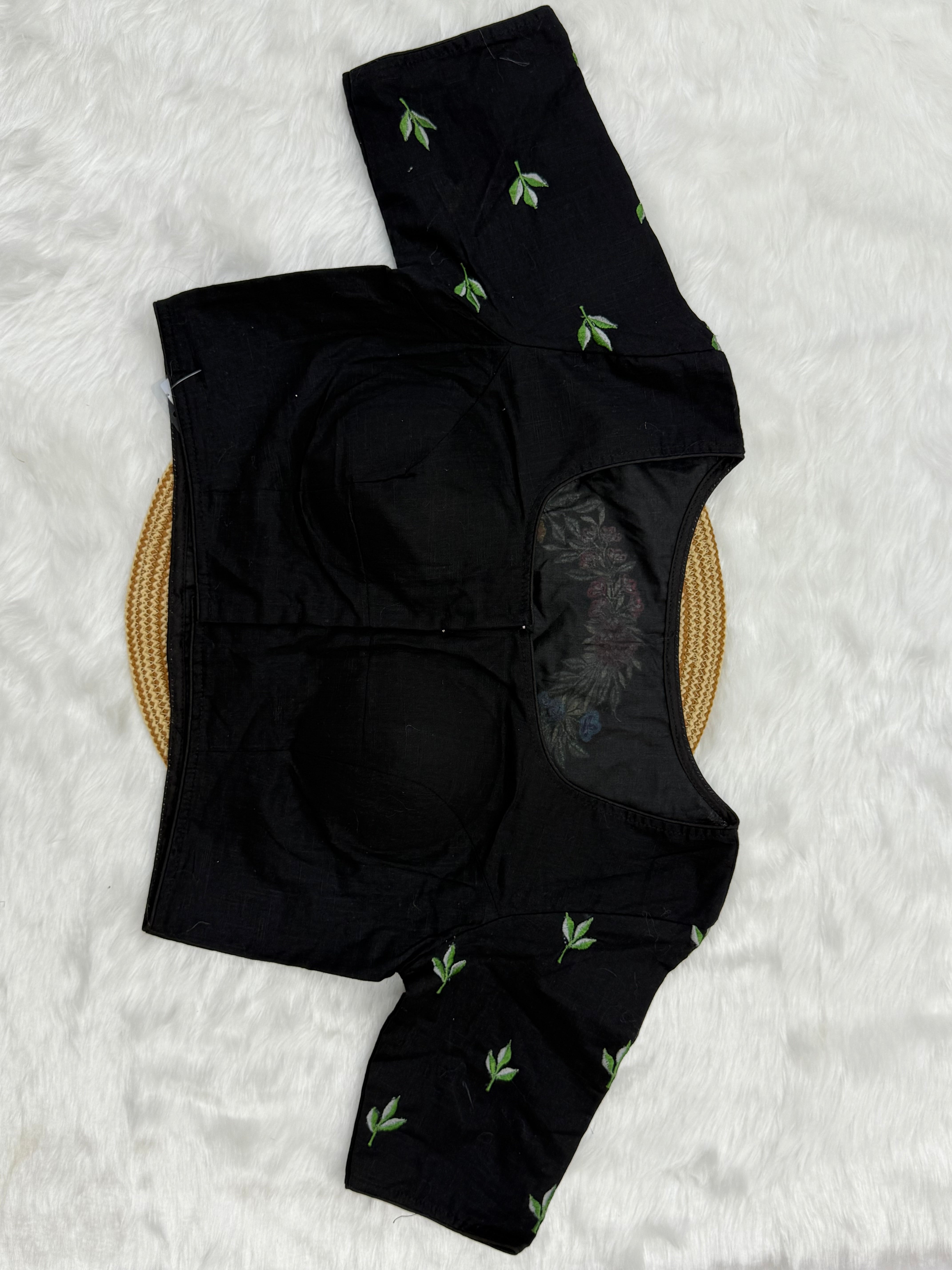 TRENDY EMBROIDERY WORK READYMADE BLOUSE
