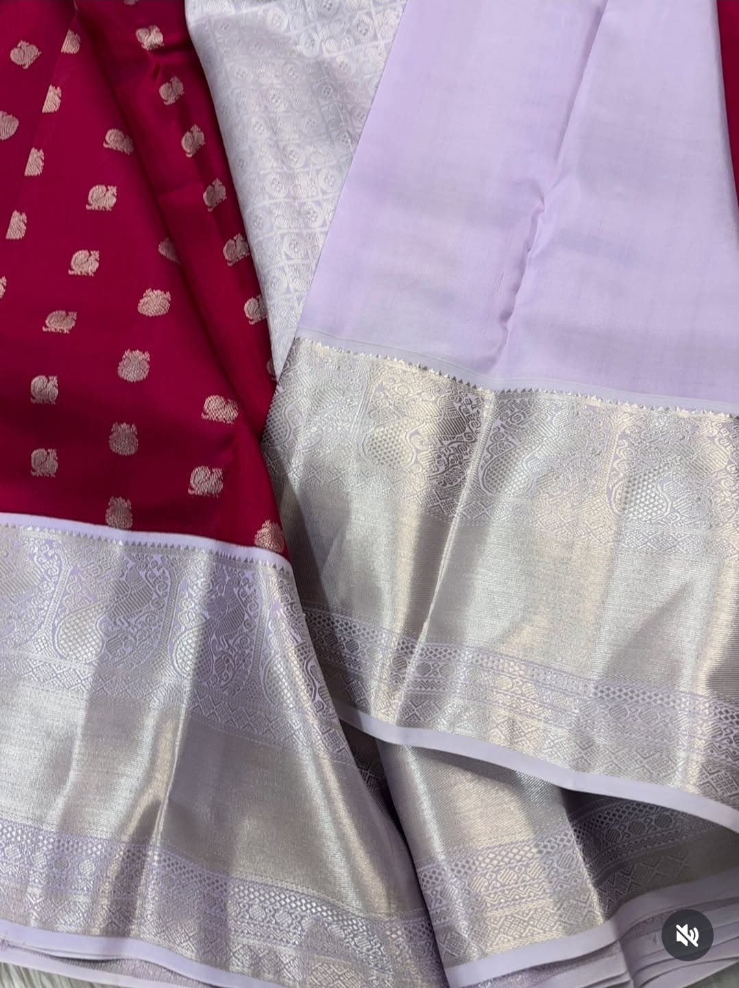 KANCHIPURAM PURE SILK SAREE | SILKMARK® CERTIFIED -  DARK PINK
