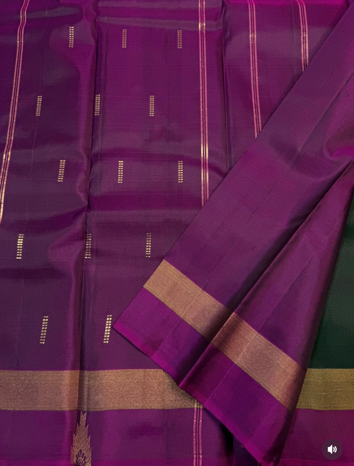 KANCHIPURAM PURE SILK SAREE | SILKMARK® CERTIFIED - SACRAMENTO GREEN