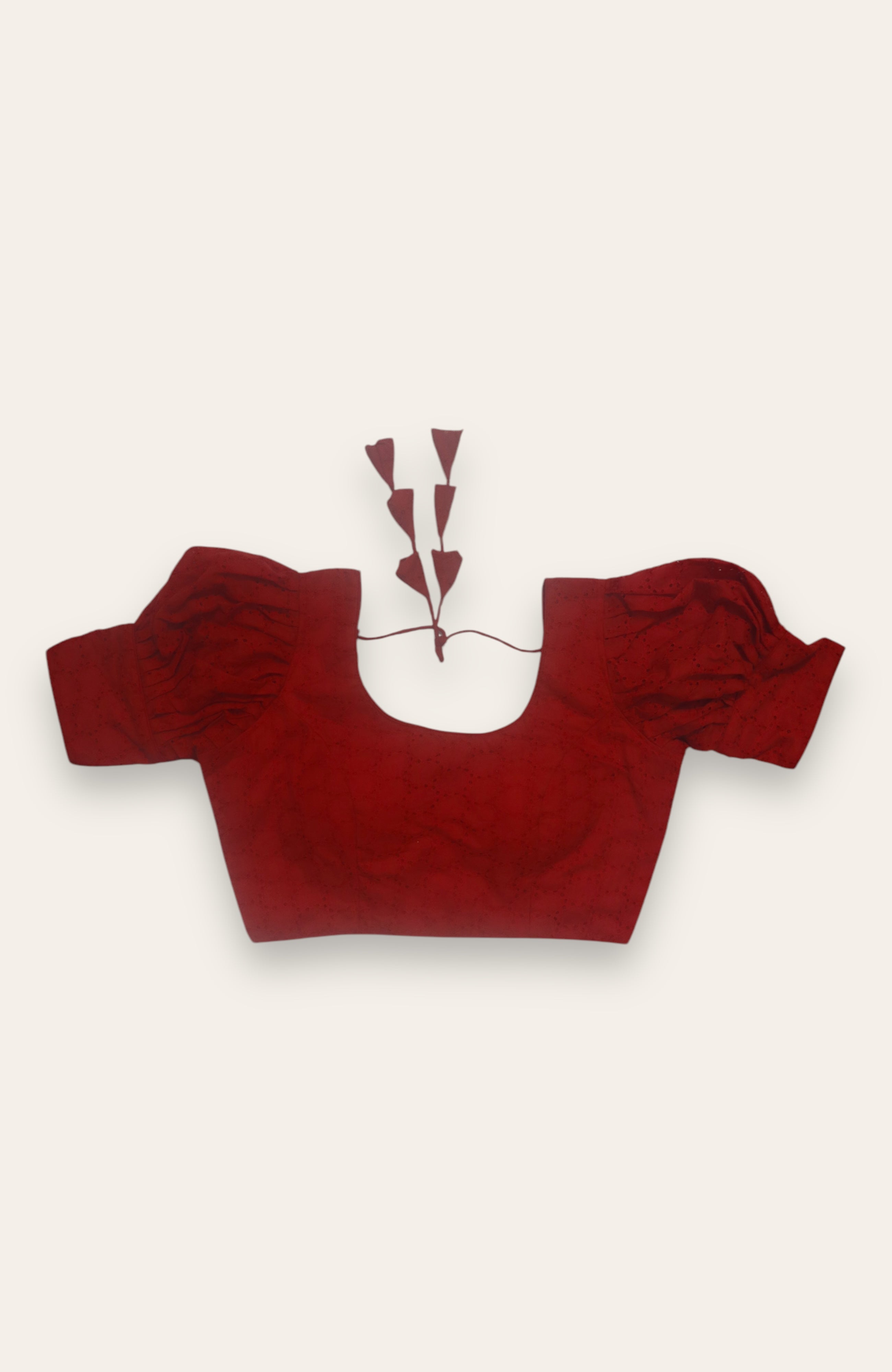 FANCY READYMADE BLOUSE - RED