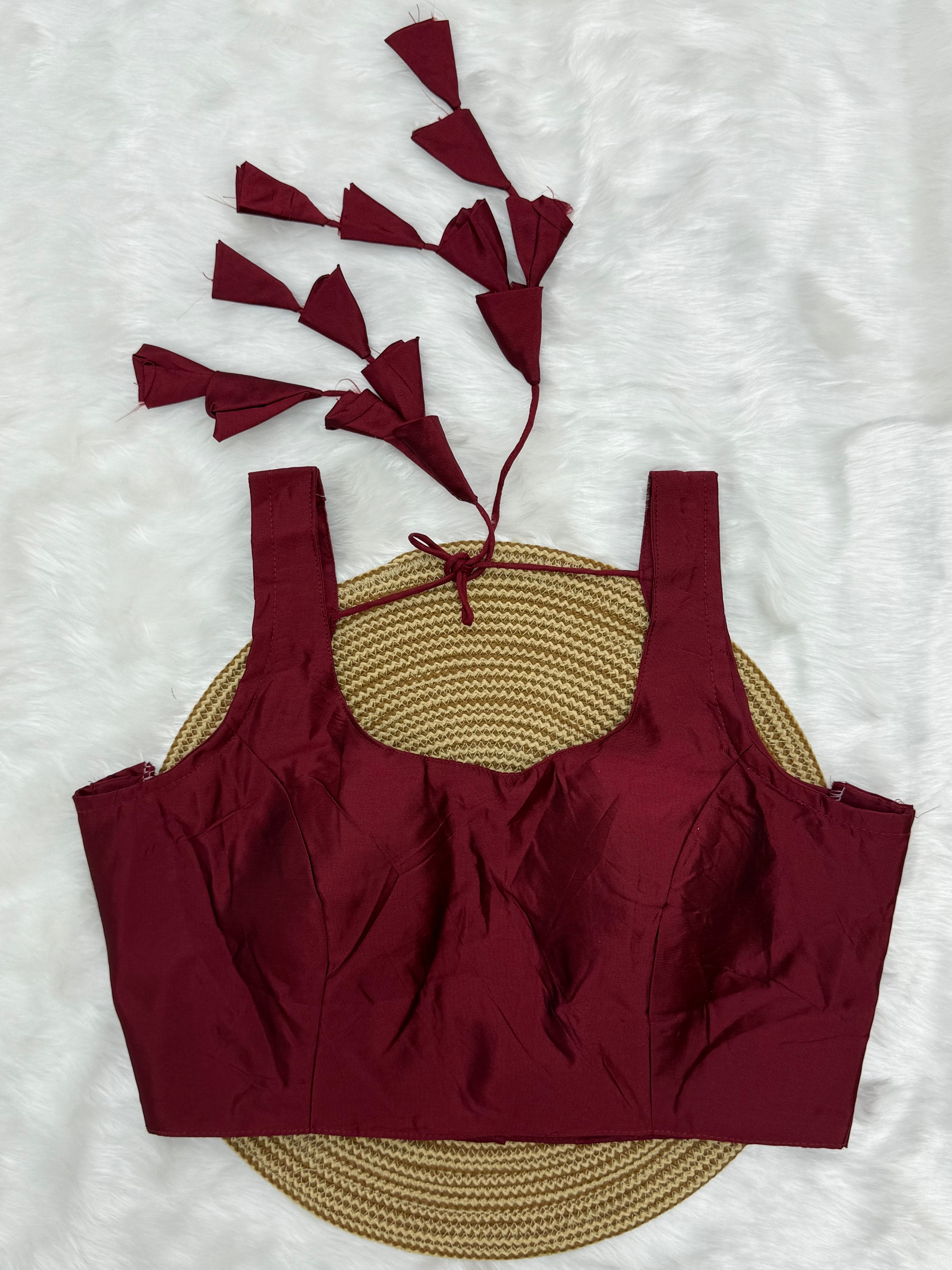DESIGNER READYMADE SLEEVELESS BLOUSE