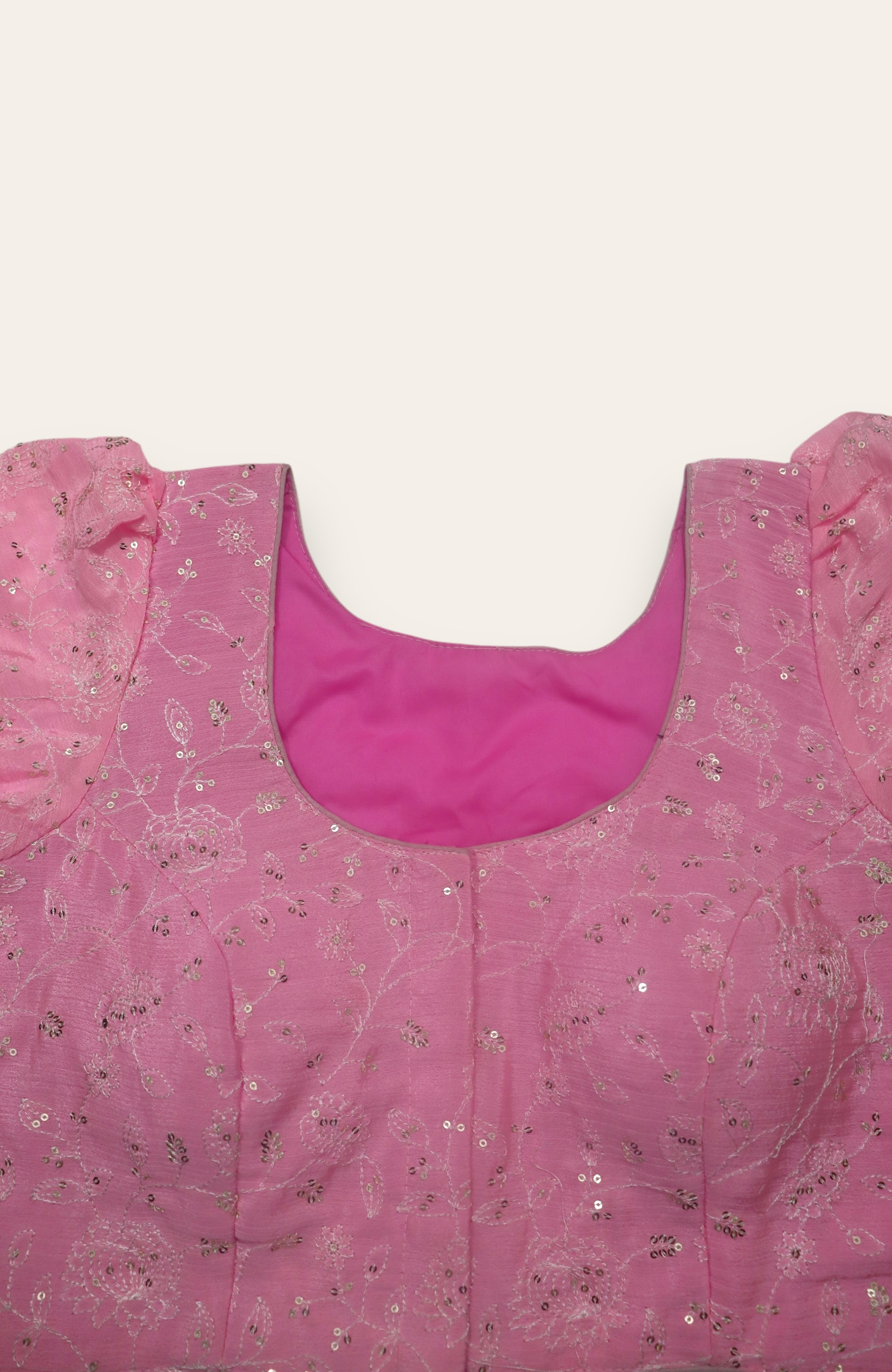 FANCY READYMADE BLOUSE - BABY PINK