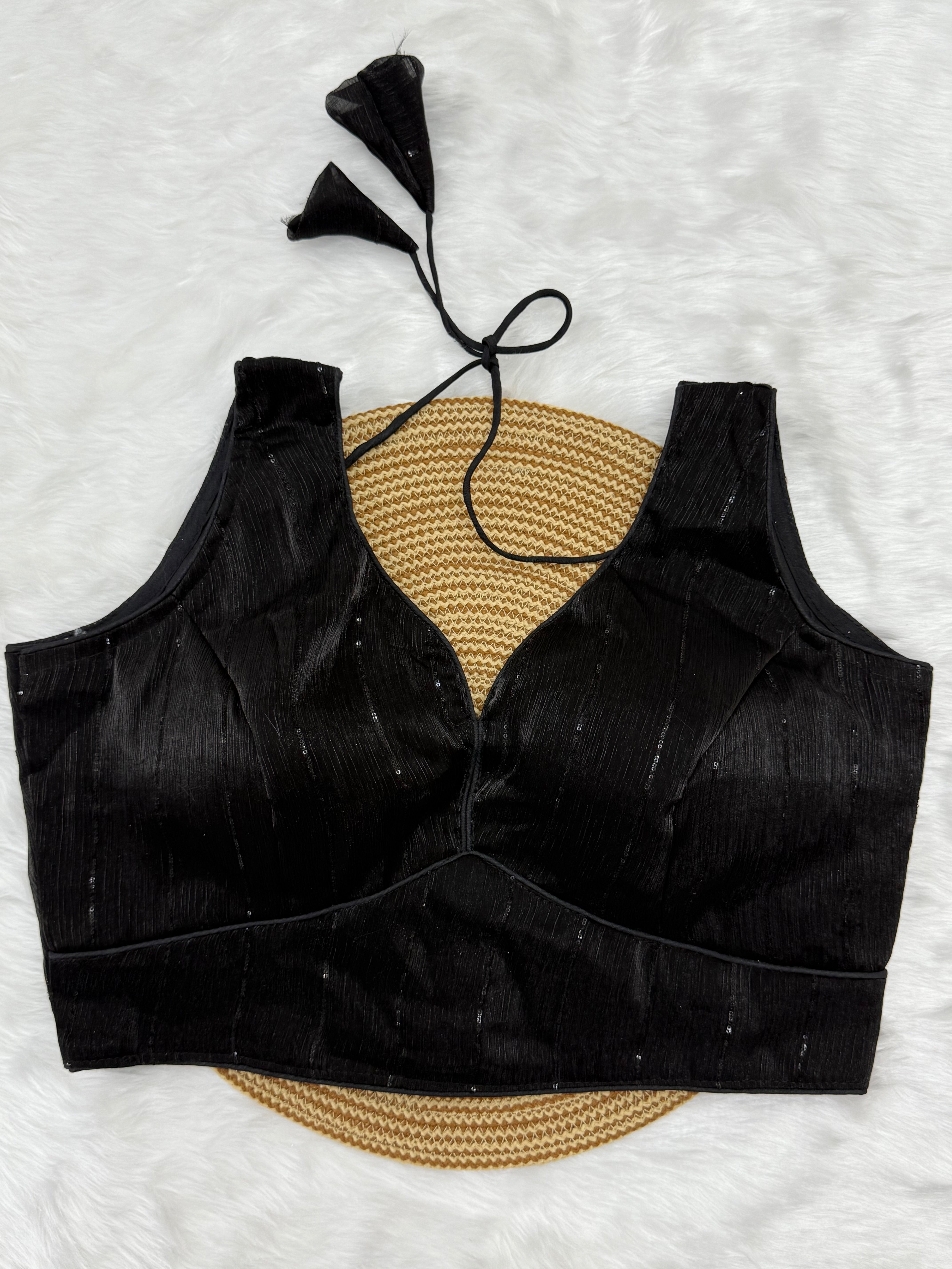 FANCY READYMADE SLEEVELESS BLOUSE