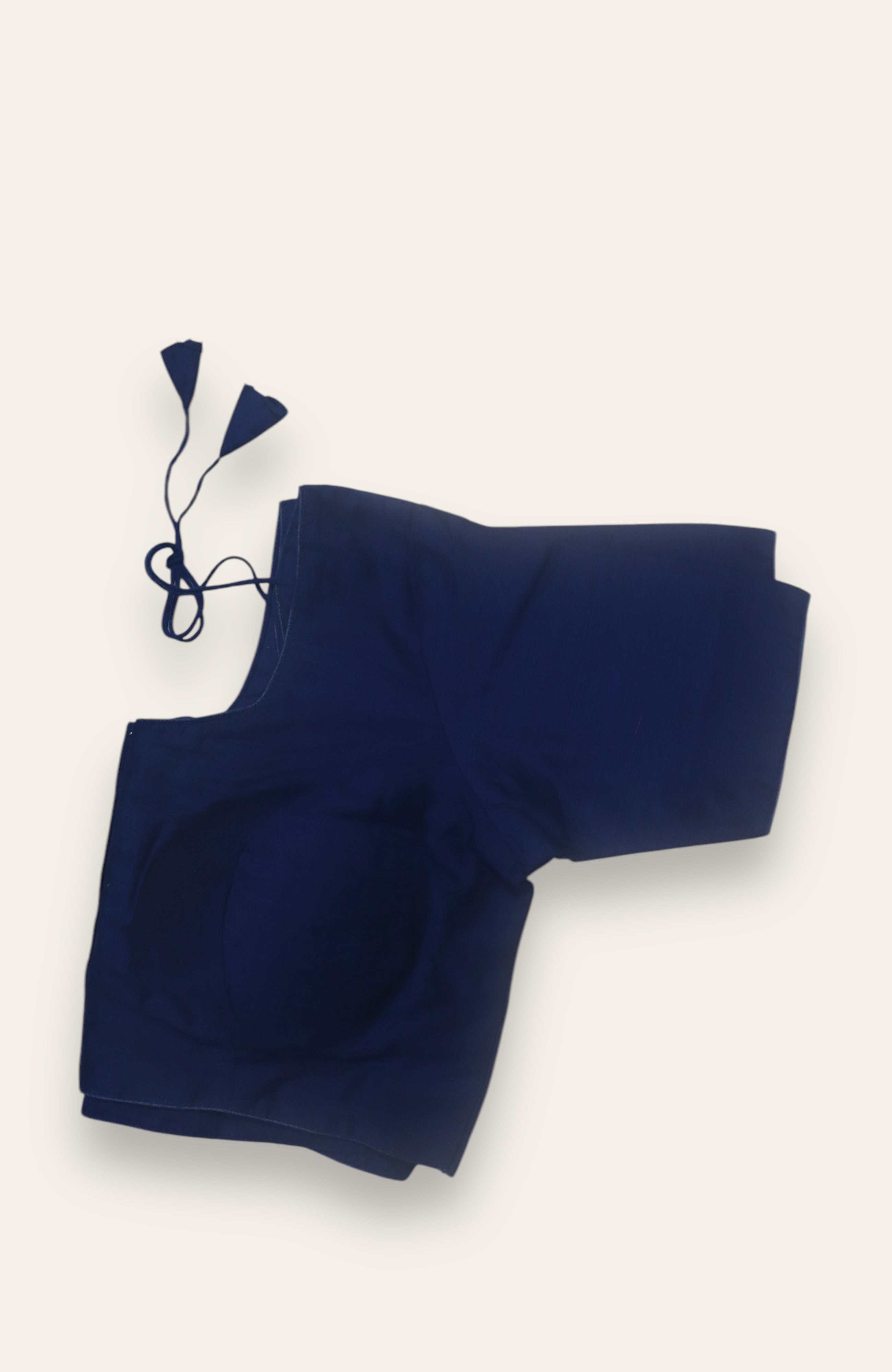 READYMADE SAREE BLOUSE - NAVY BLUE