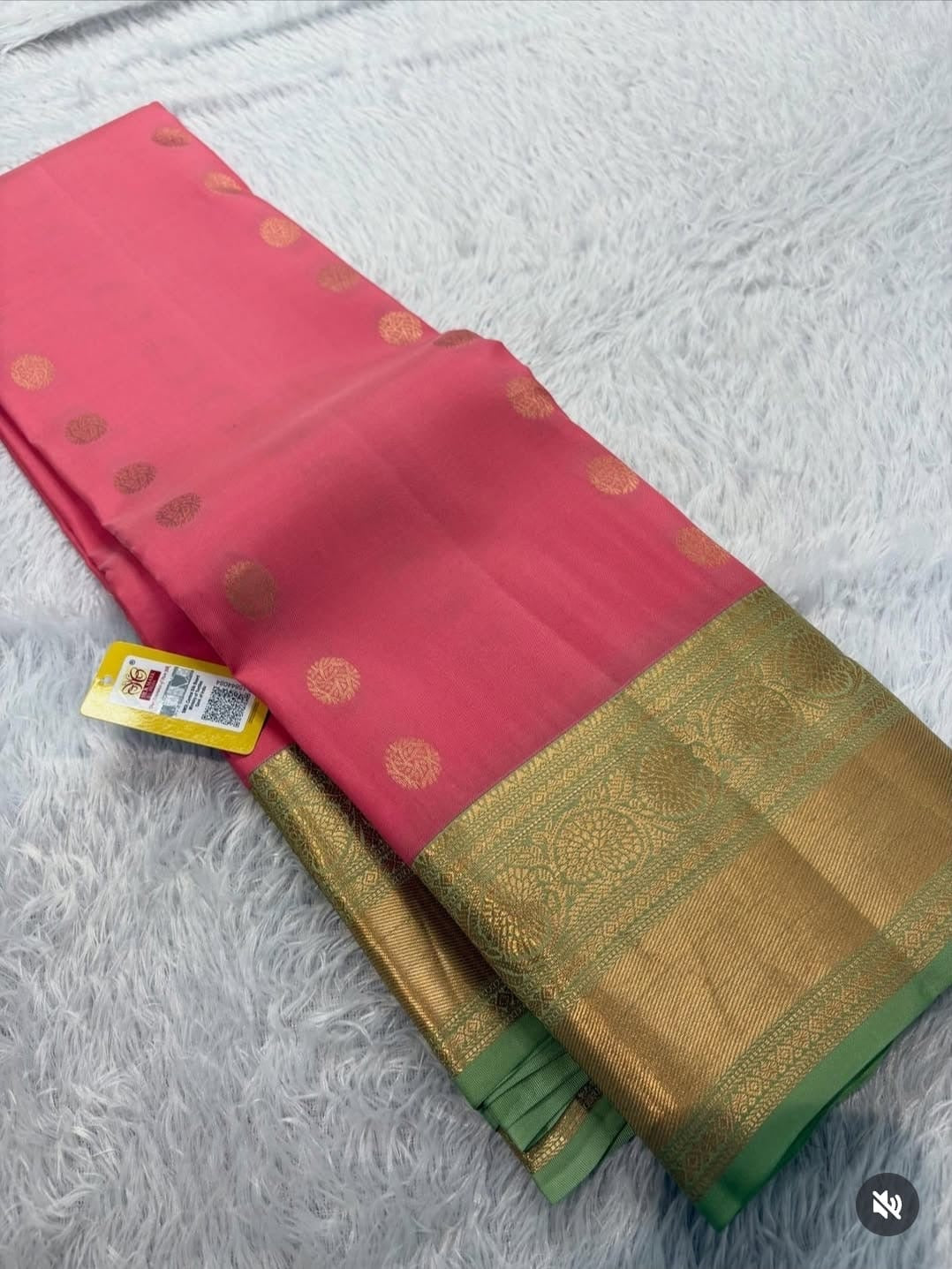KANCHIPURAM PURE SILK SAREE | SILKMARK® CERTIFIED - ROSE