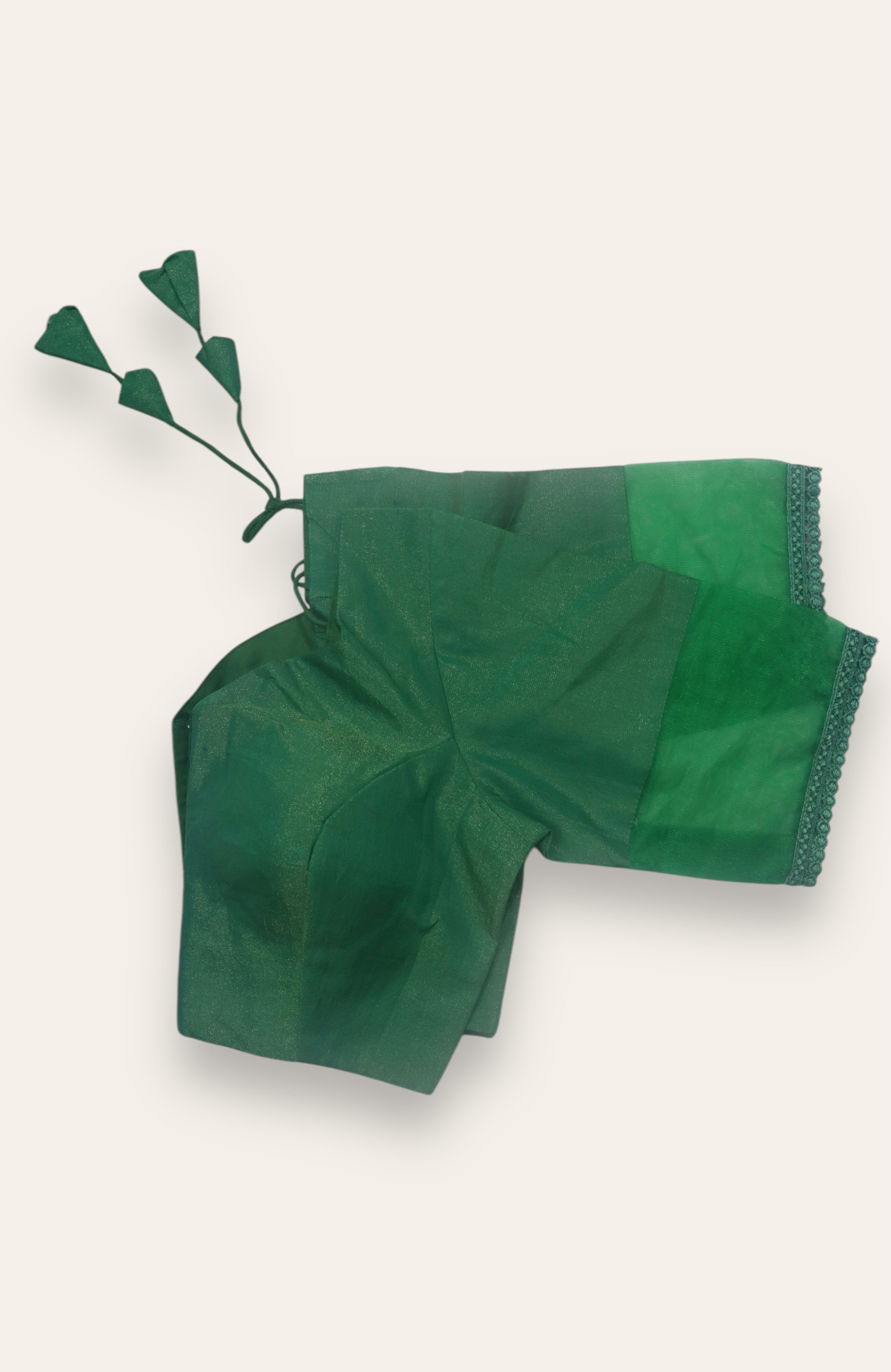 DESIGNER READYMADE BLOUSE - GREEN