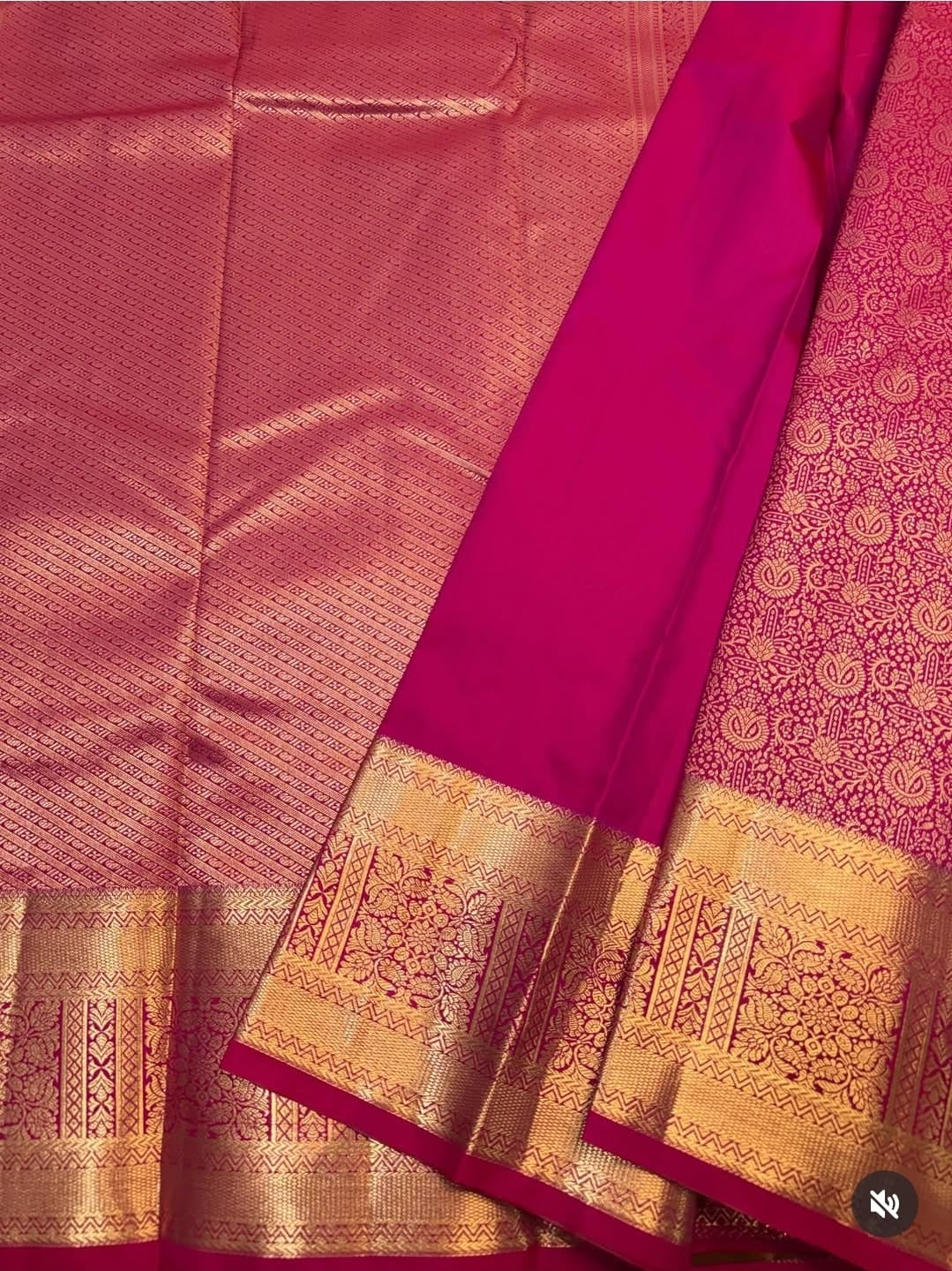 PREMIUM SEMI KANCHI SILK SAREE - PINK