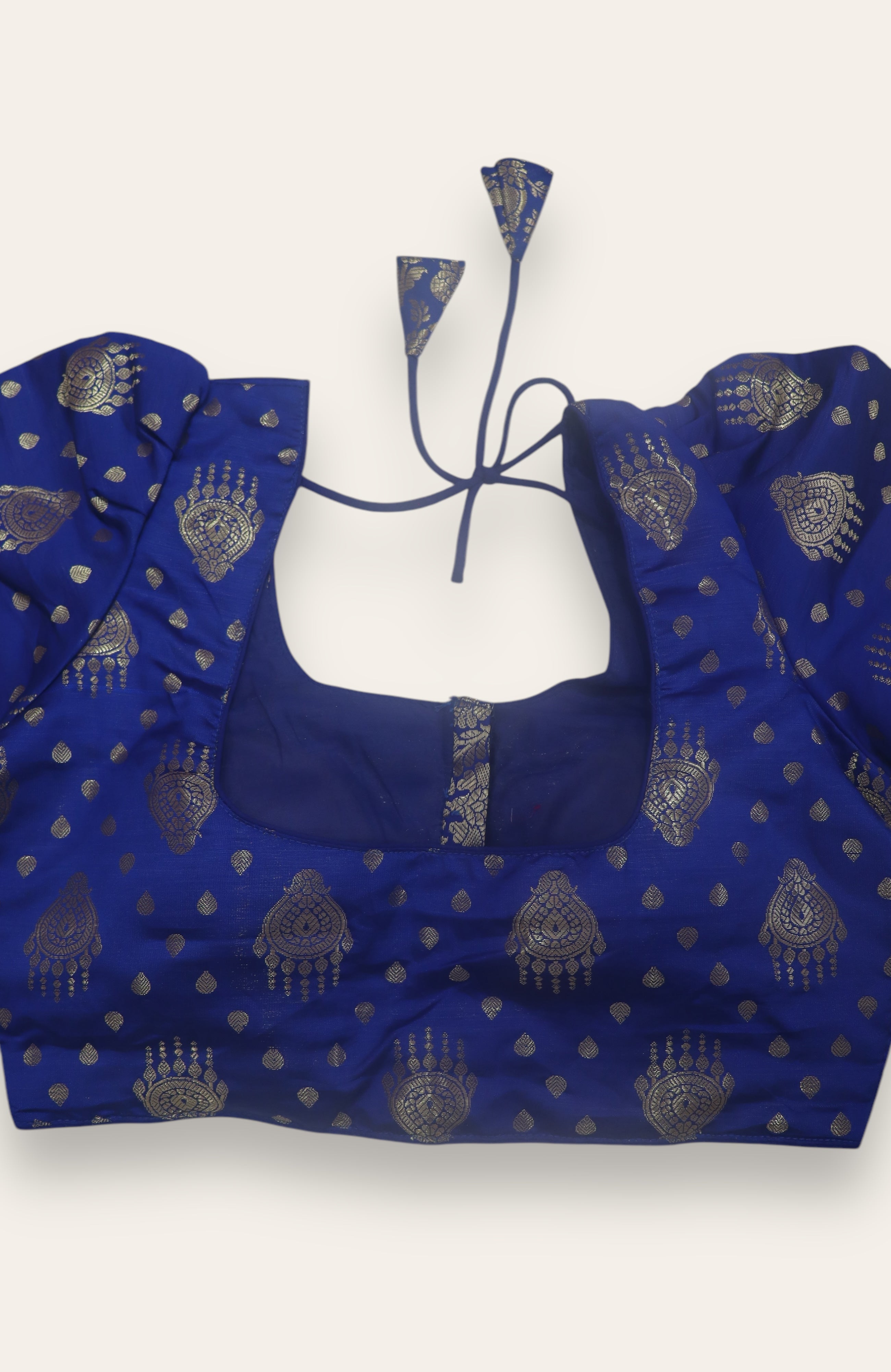 READYMADE SAREE BLOUSE - ROYAL BLUE