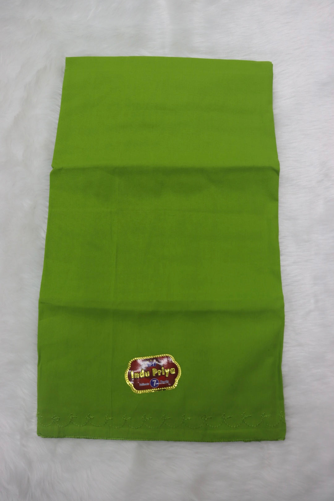 WOMEN'S COTTON INSKIRT/SAREE PETTICOATS/UNDER SKIRT - GREEN