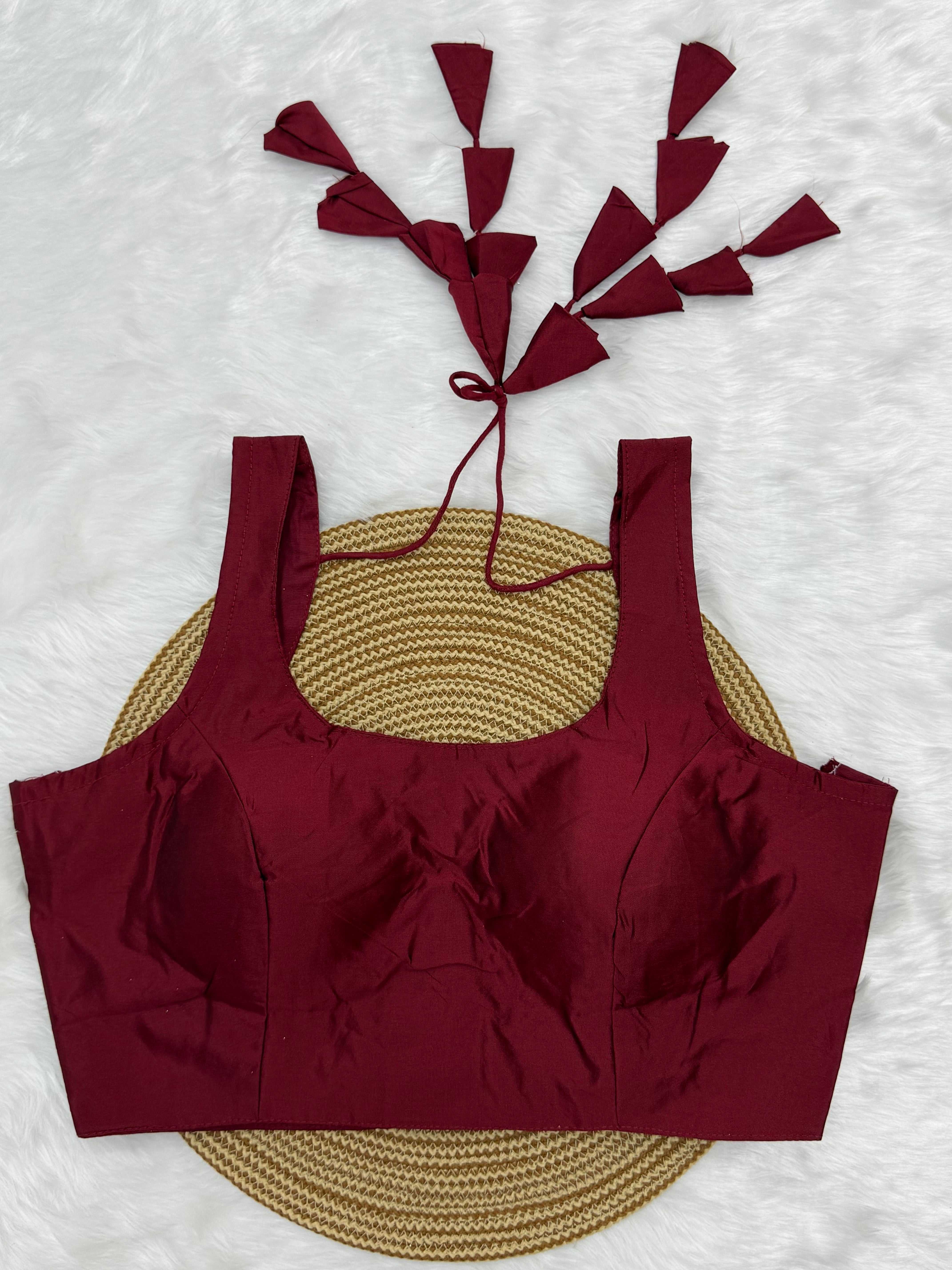 DESIGNER READYMADE SLEEVELESS BLOUSE