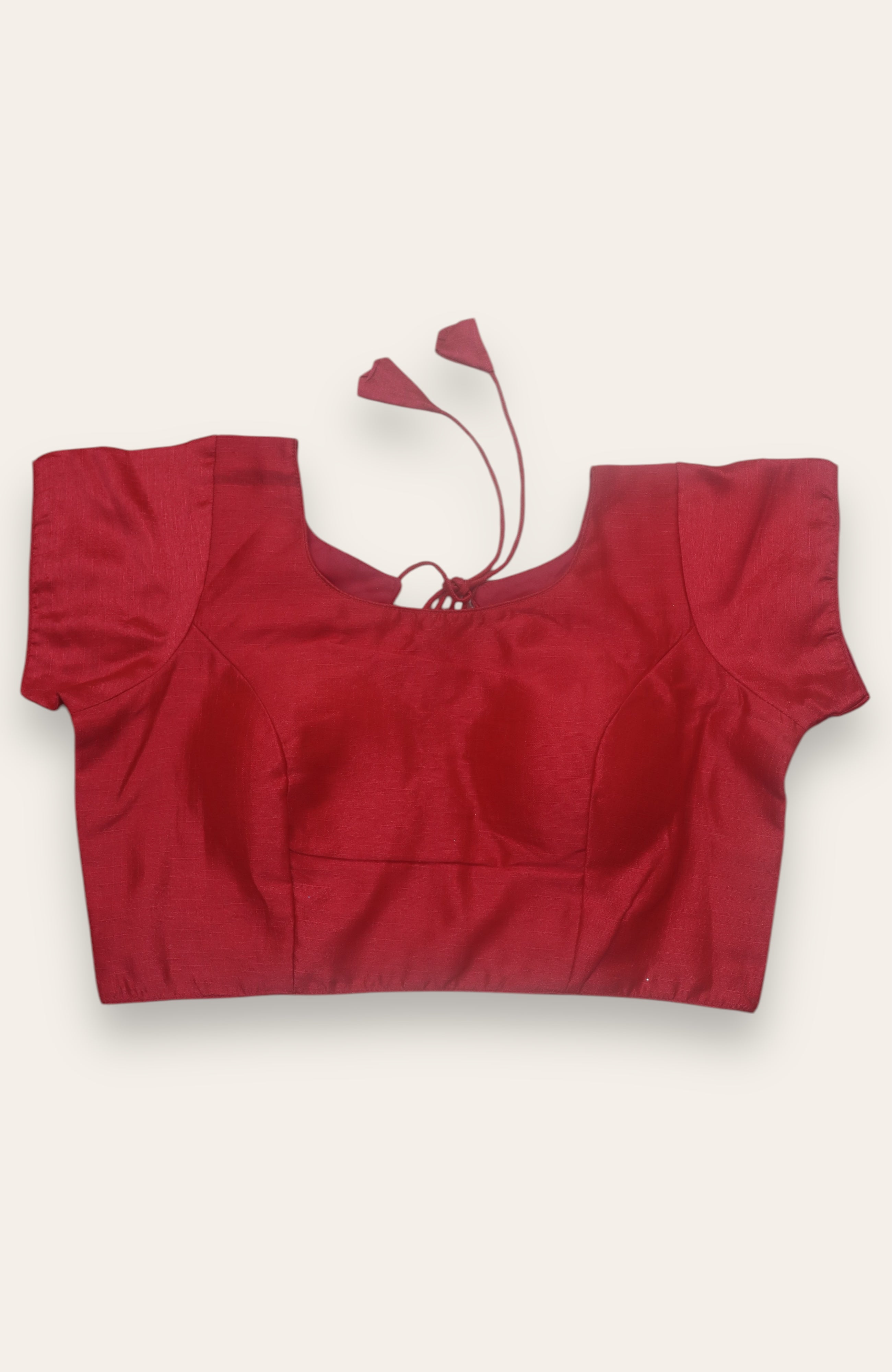 READYMADE SAREE BLOUSE - RUBY PINK