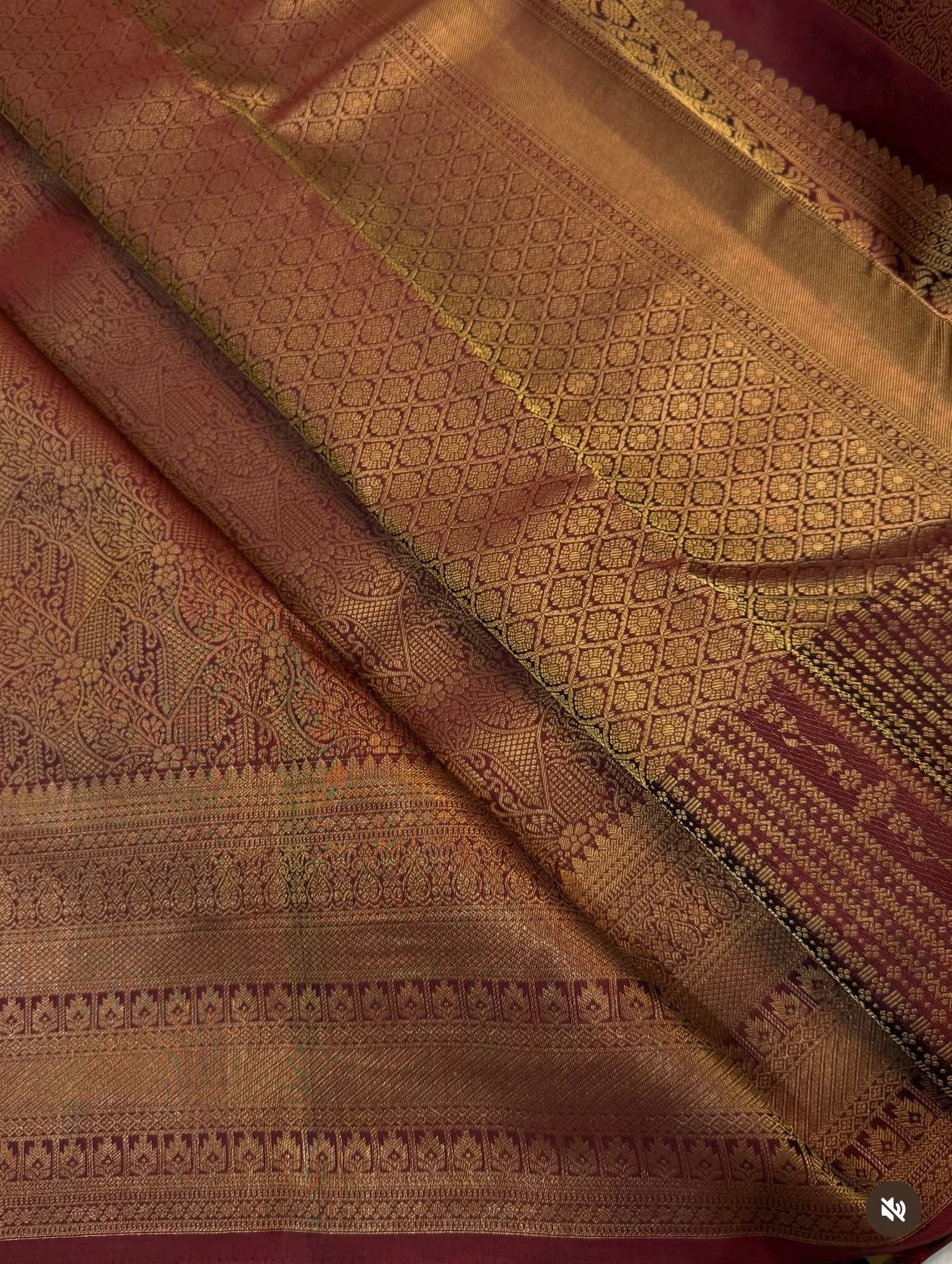 KANCHIPURAM PURE SILK SAREE | SILKMARK® CERTIFIED - DEEP MAROON