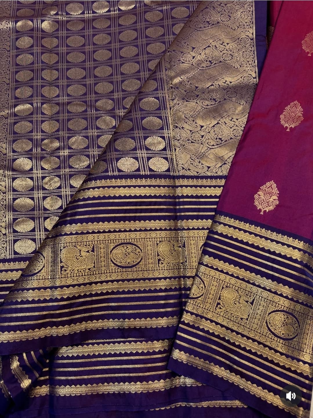 PREMIUM SEMI KANCHI SILK SAREE - ORCHID PURPLE