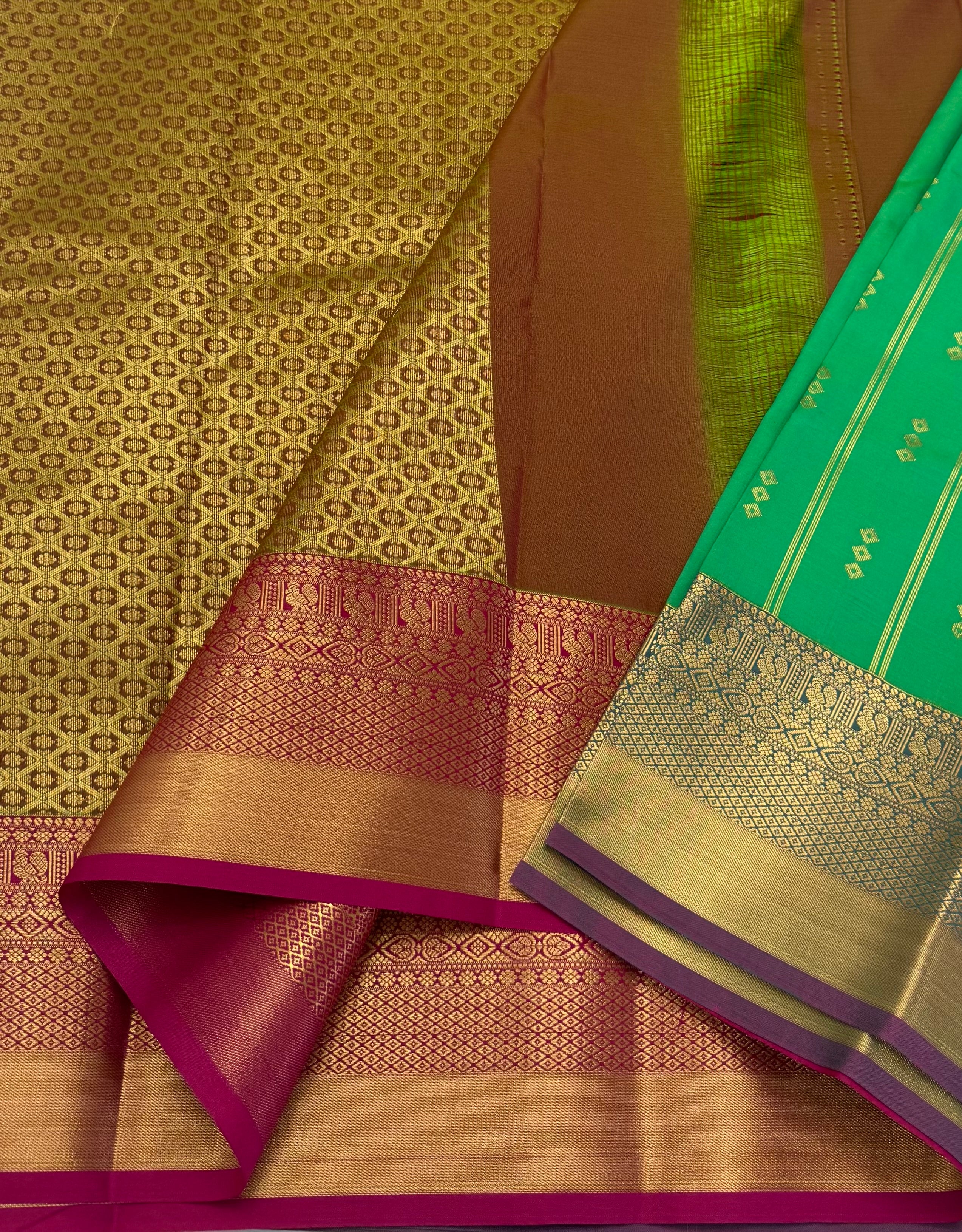KARUNYA'S SPECIAL SOFT SILK SAREE - COOL GREEN