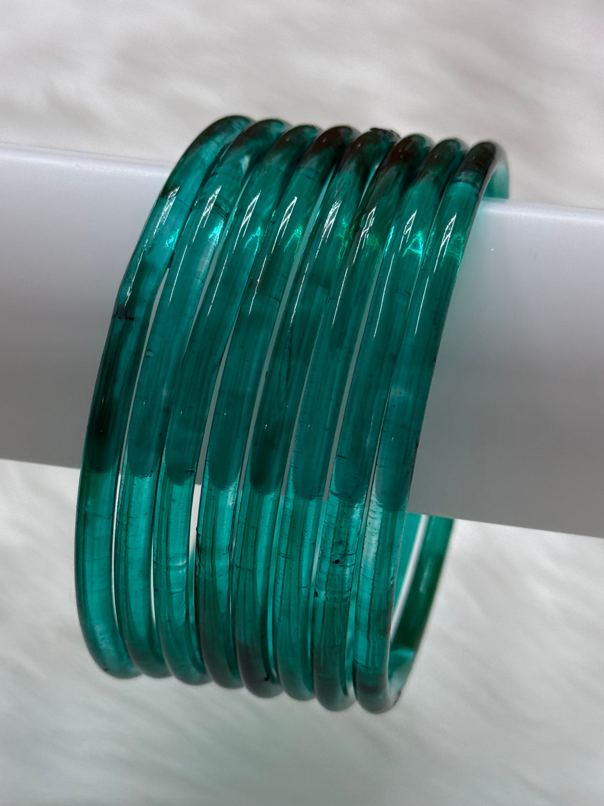 TRENDING JELLY GLASS BANGLES PACK OF 10