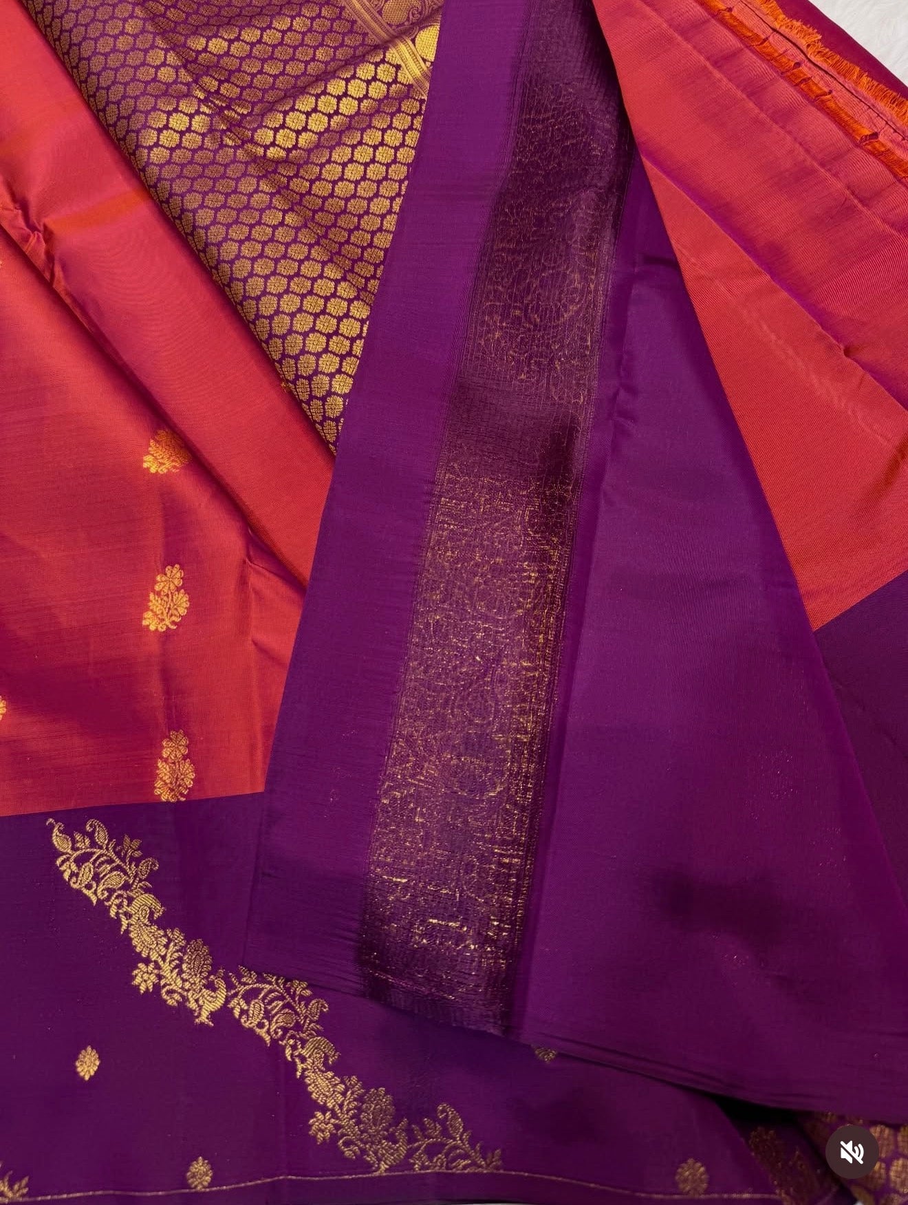 KANCHIPURAM PURE SILK SAREE | SILKMARK® CERTIFIED - ROUGE PINK