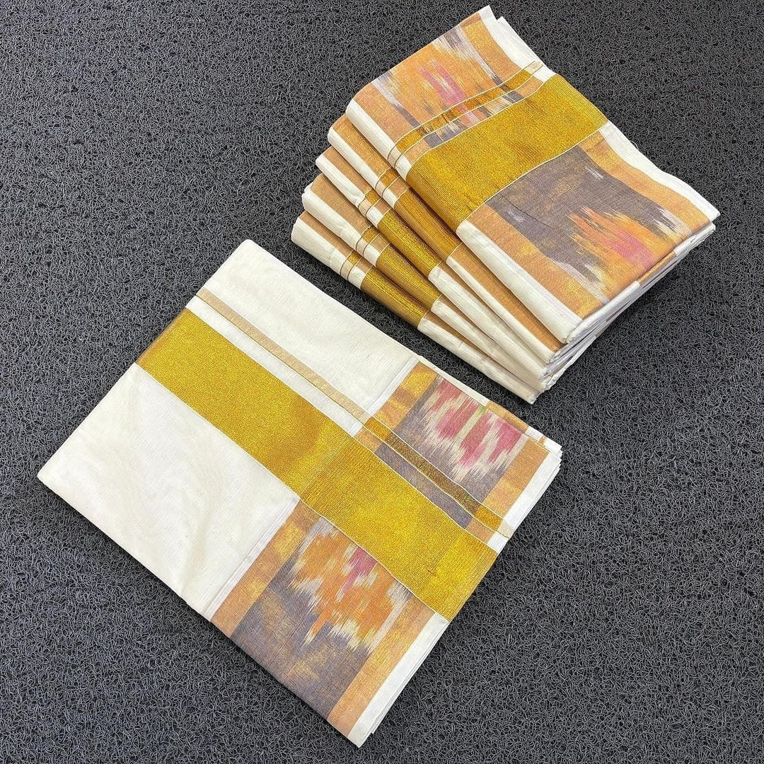 POCHAMPALLY BORDER KERALA SAREE