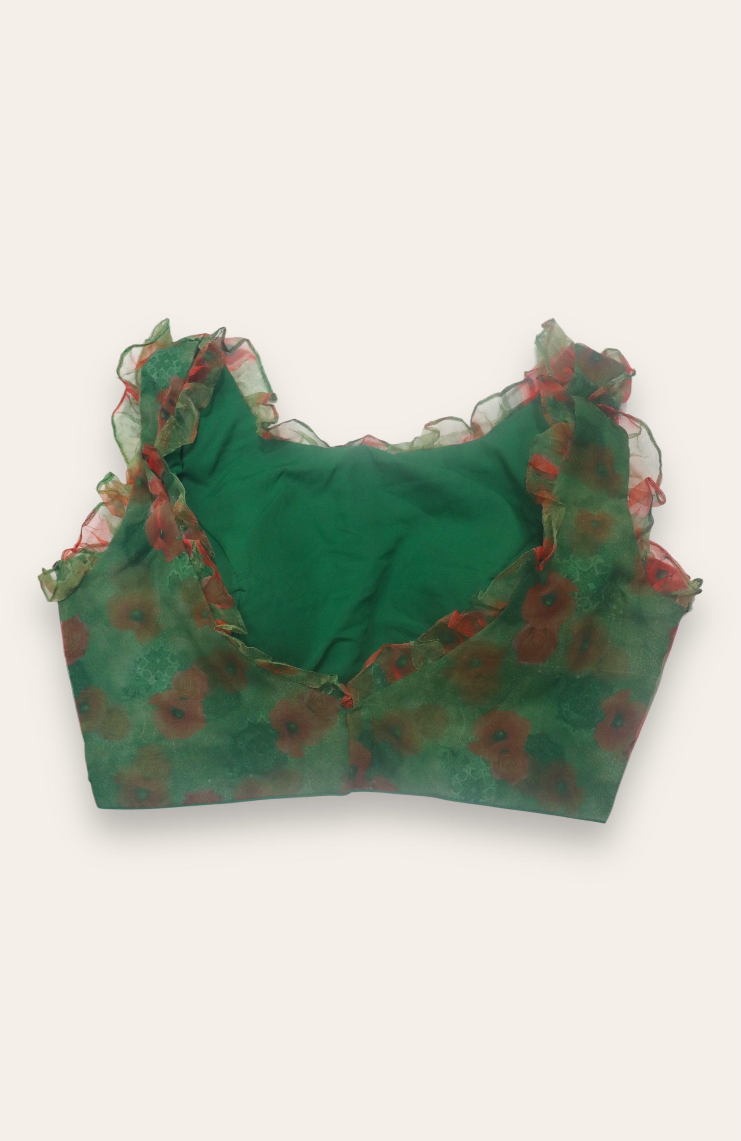 FANCY READYMADE BLOUSE - GREEN